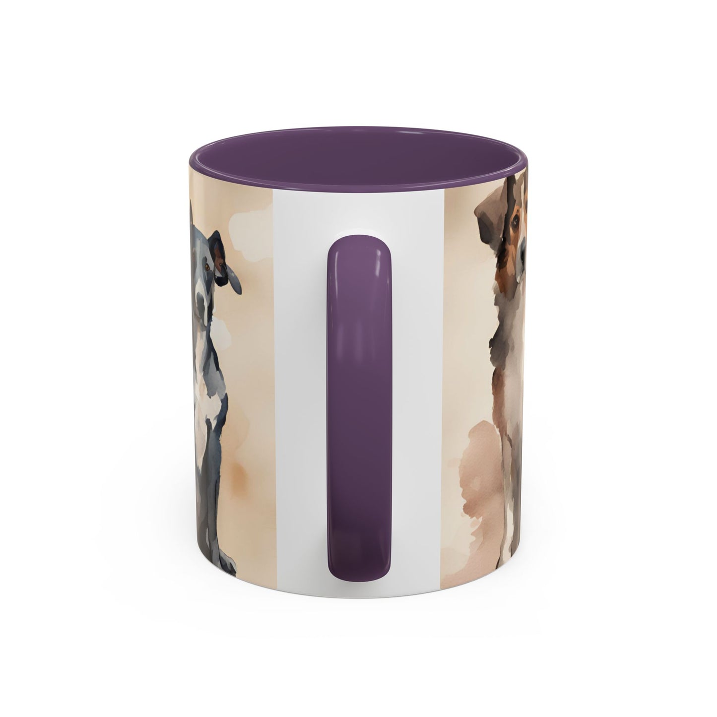 Doggies in a Row 03 Accent Mug 11oz