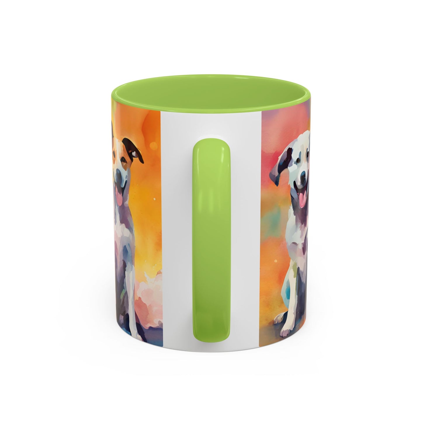 Multicoloured Doggies 03 Accent Mug 11oz