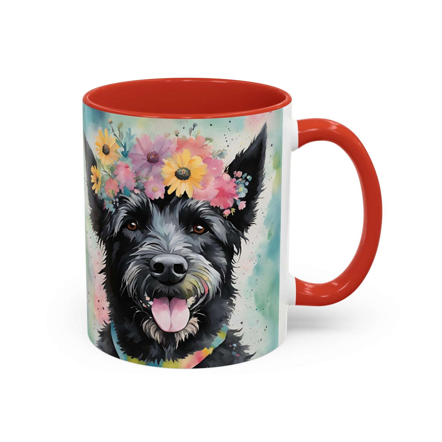 Eddy 03 Accent Coffee Mug - Dog Lover Gift