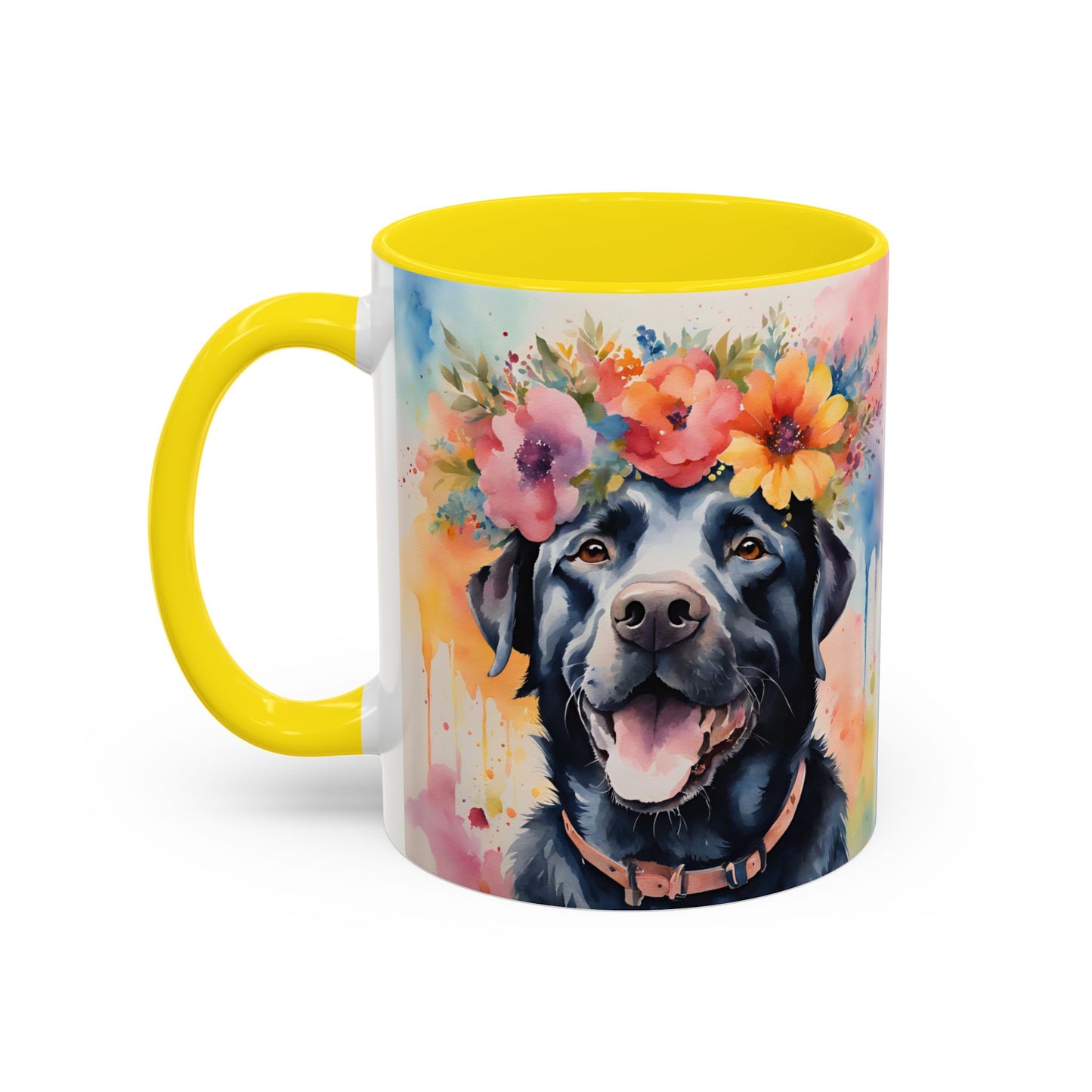 Labrador 03 Accent Coffee Mug - Dog Lover Gift