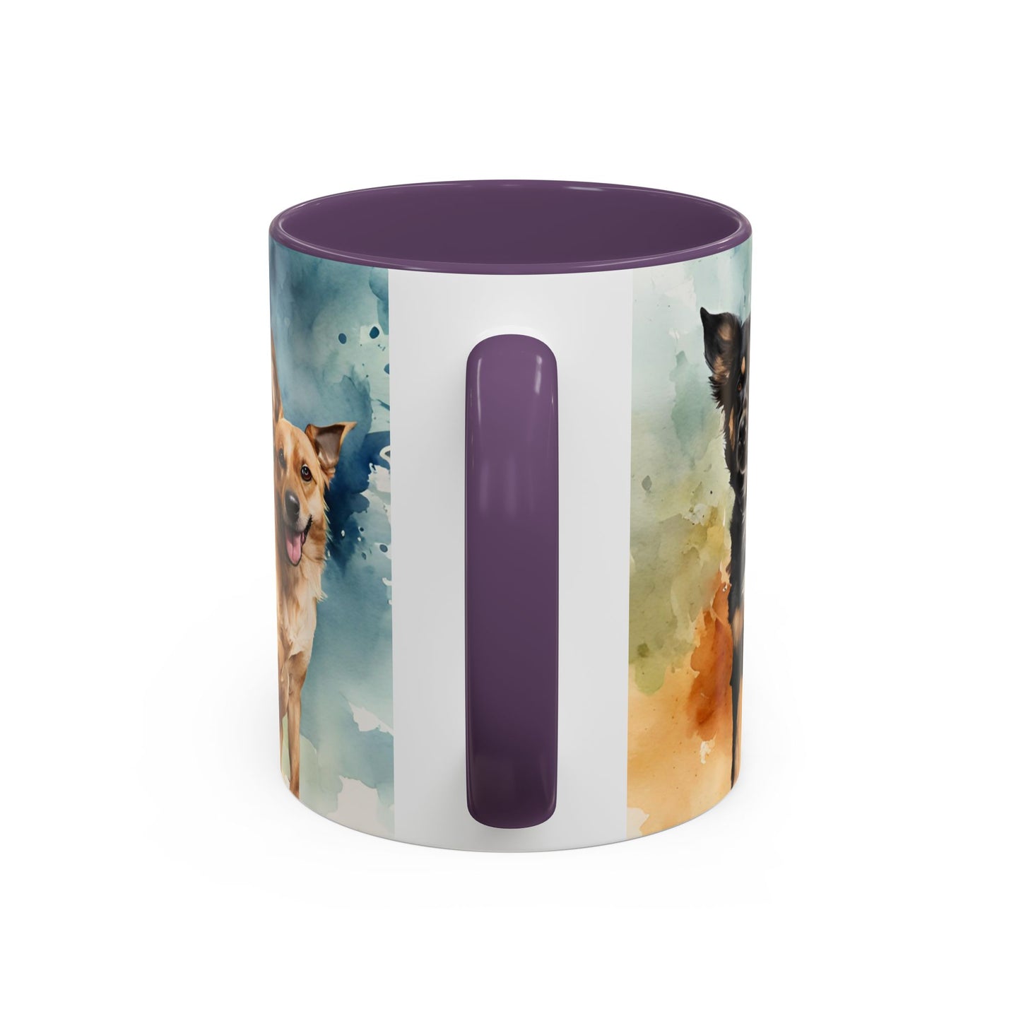 Multicoloured Doggies 06 Accent Mug 11oz