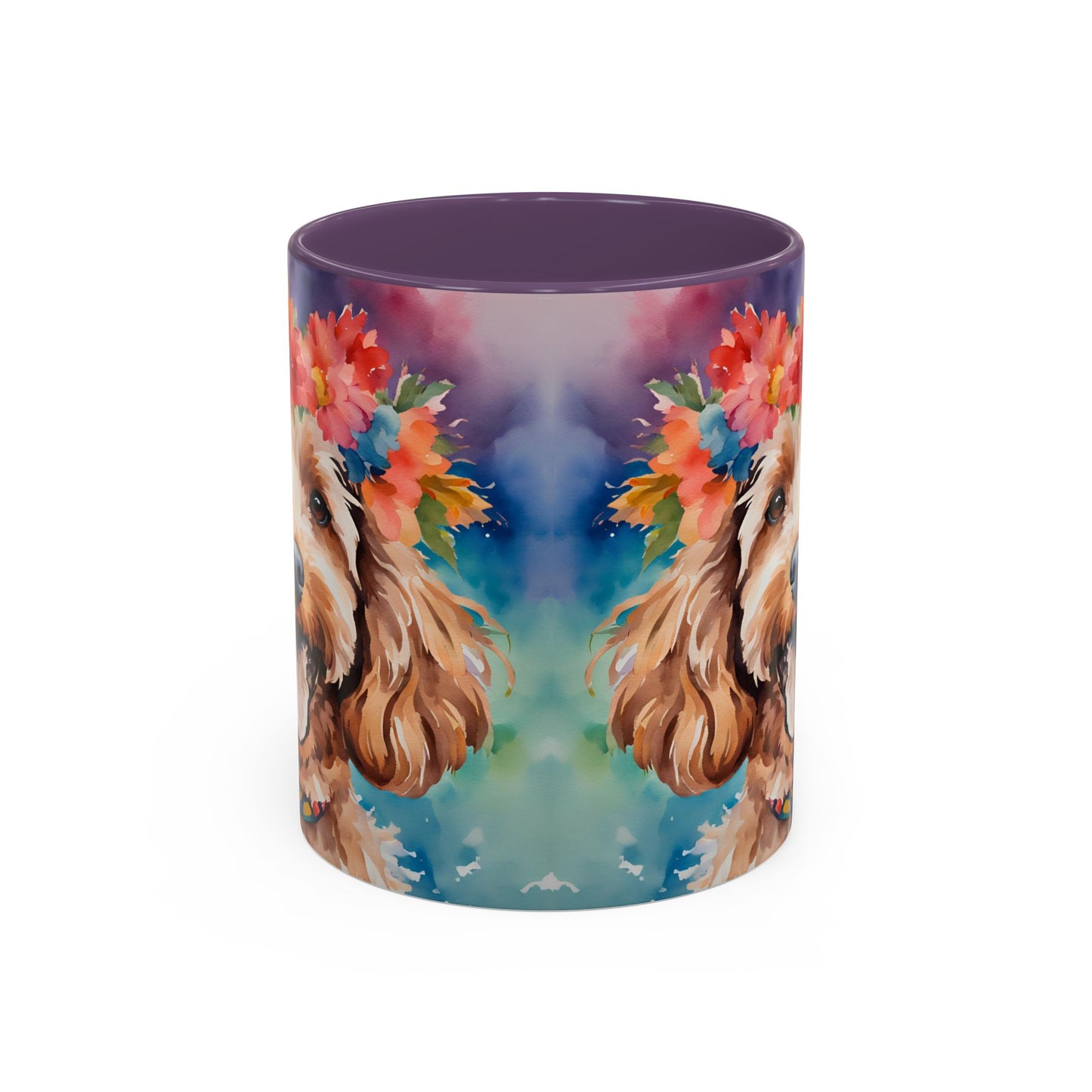 Cockapoo 05 Accent Coffee Mug - Dog Lover Gift