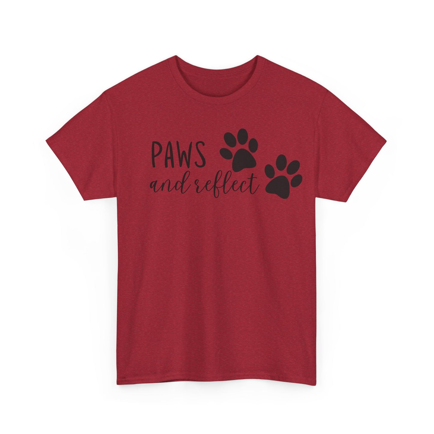 Paws and reflect Unisex Heavy Cotton Tee