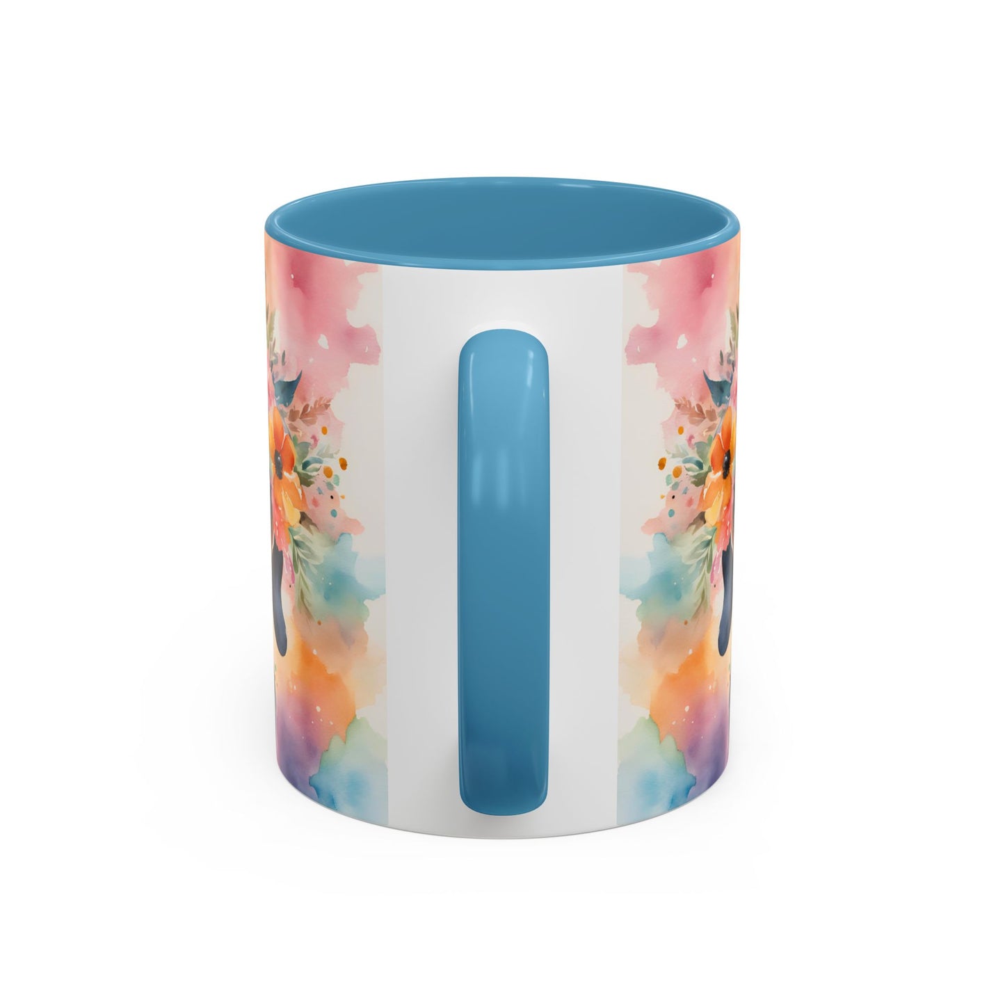 Dachshund 02 Accent Coffee Mug - Dog Lover Gift