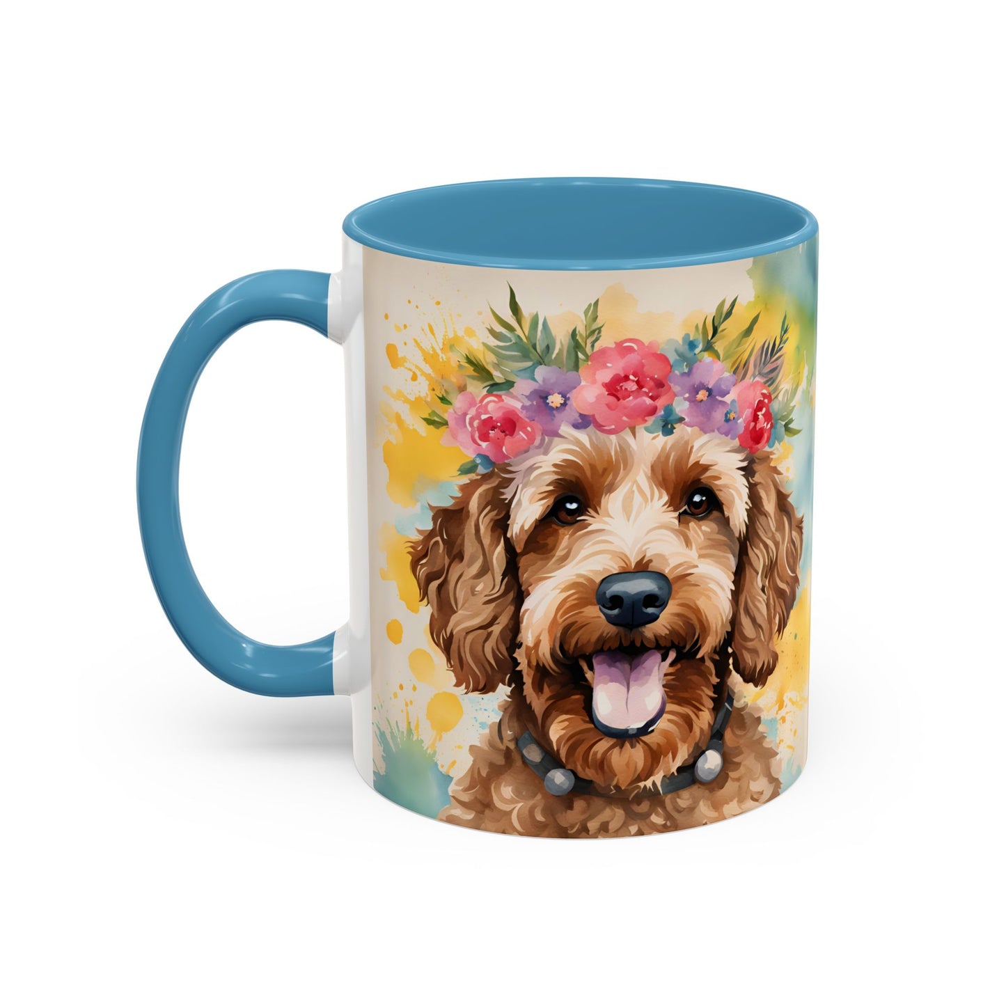 Cockapoo 04 Accent Coffee Mug - Dog Lover Gift