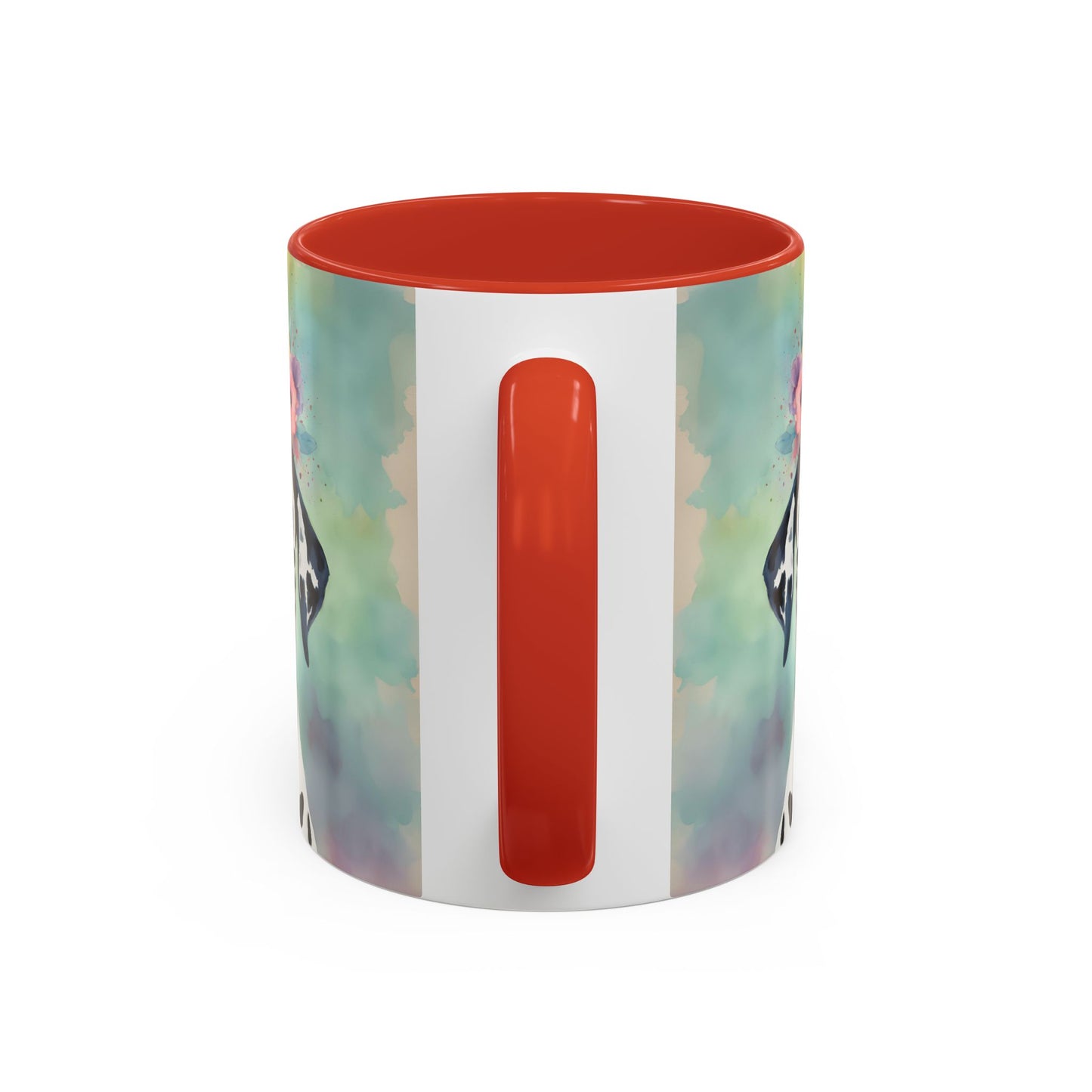 Dalmatian 01 Accent Coffee Mug - Dog Lover Gift
