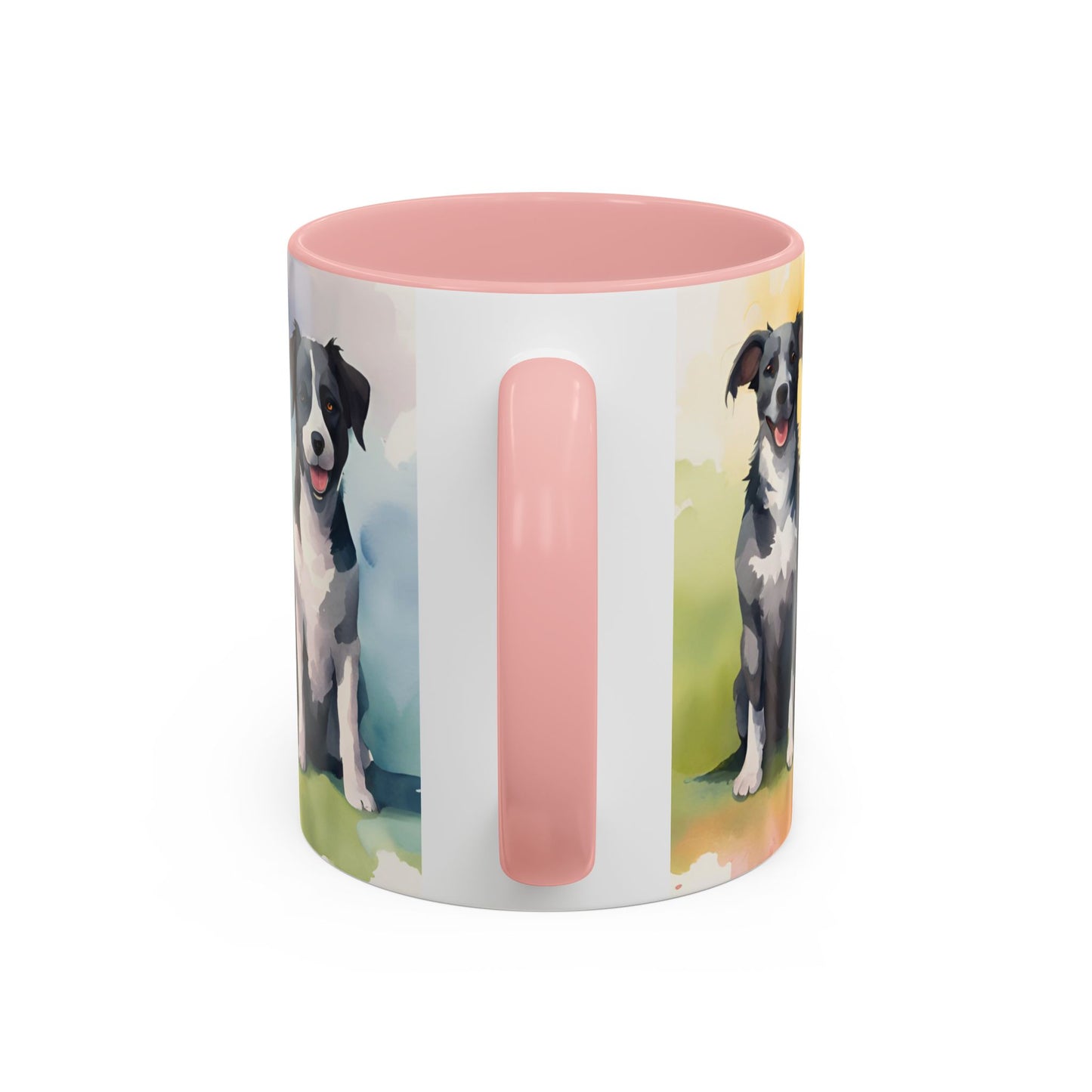 Multicoloured Doggies 08 Accent Mug 11oz