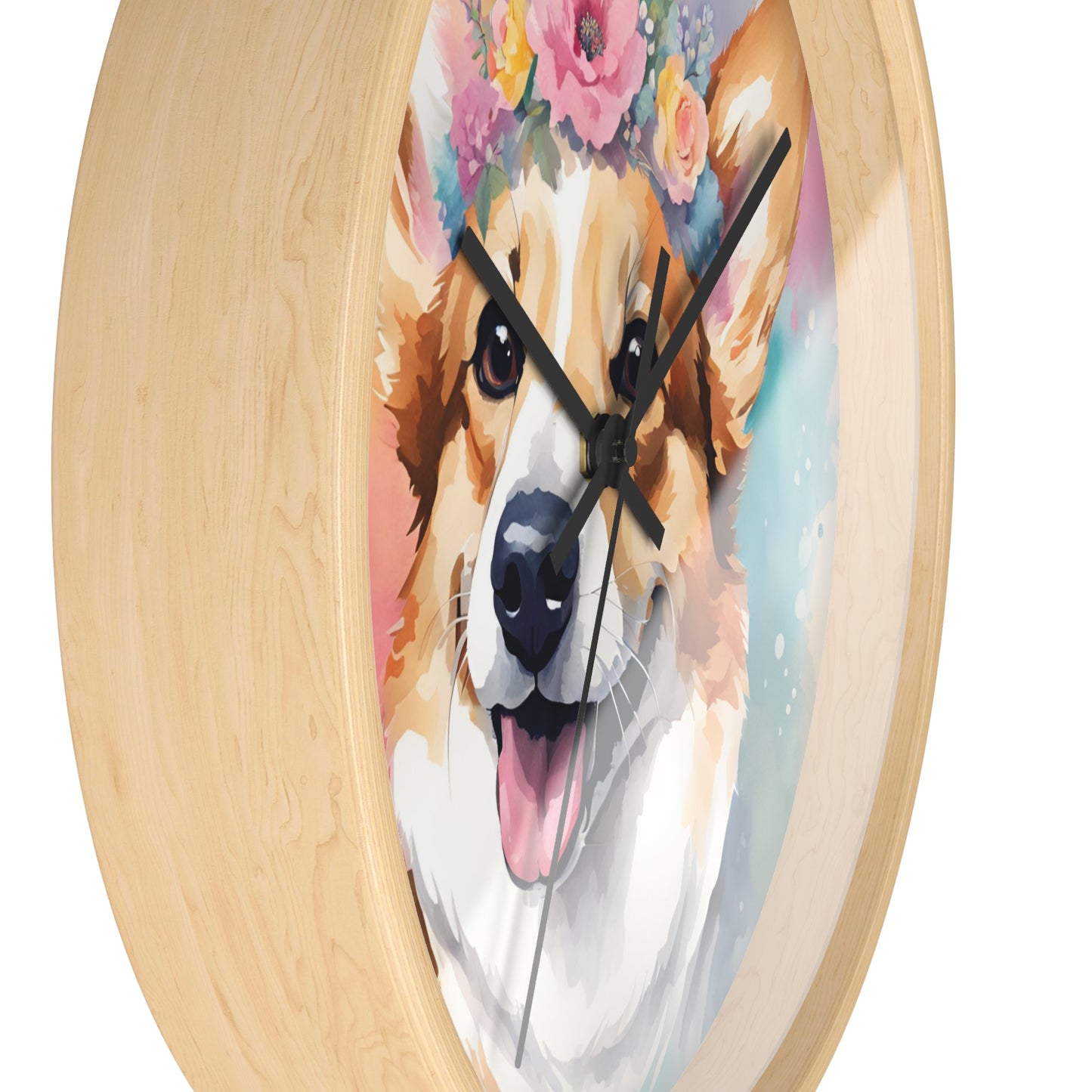 Corgi 01 Dog Wall Clock