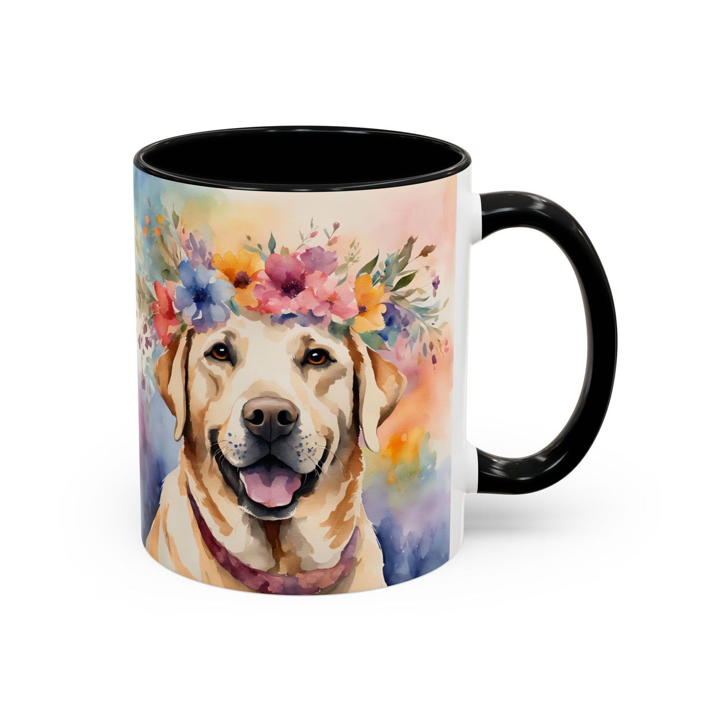 Labrador 02 Accent Coffee Mug - Dog Lover Gift