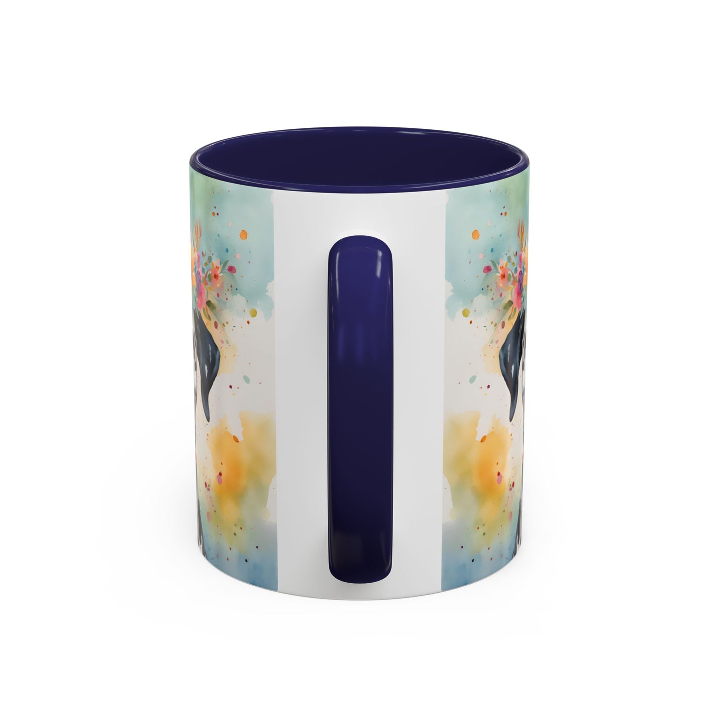 Dalmatian 02 Accent Coffee Mug - Dog Lover Gift