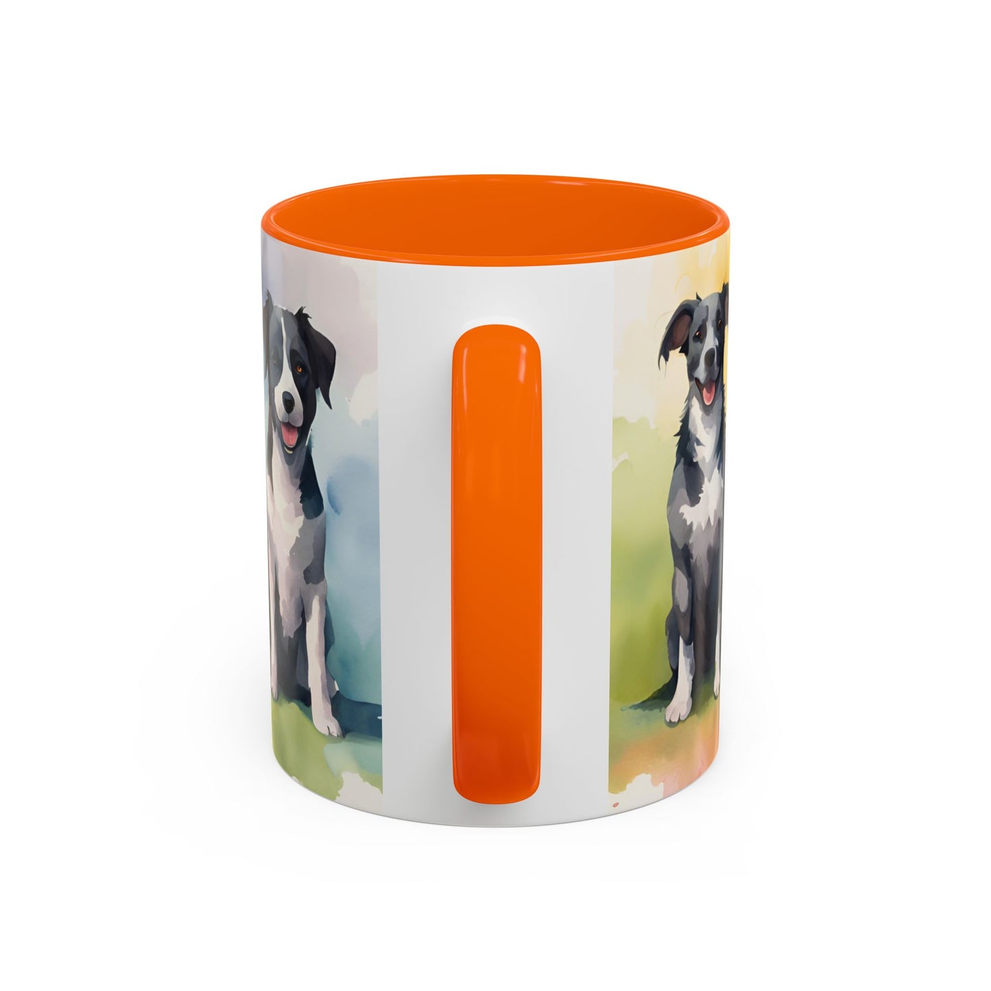 Multicoloured Doggies 08 Accent Mug 11oz