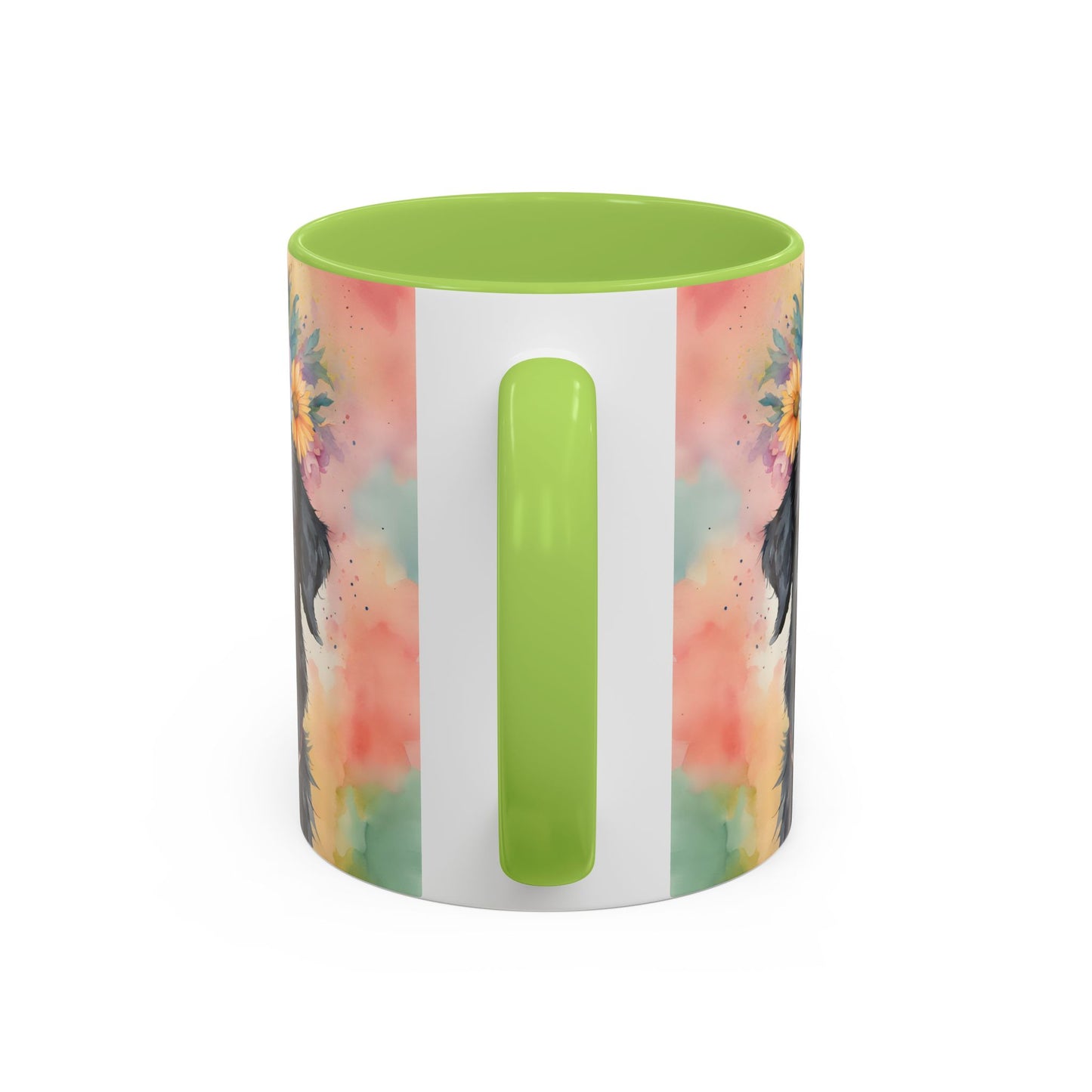 Eddy 01 Accent Coffee Mug - Dog Lover Gift