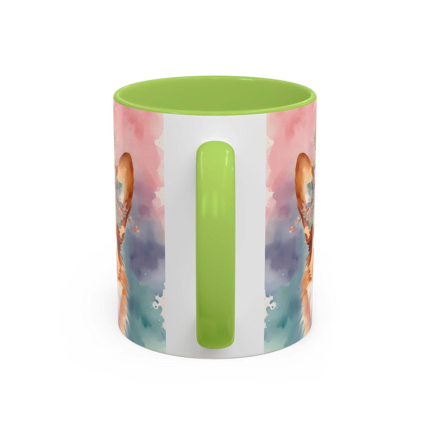 Corgi 03 Accent Coffee Mug - Dog Lover Gift