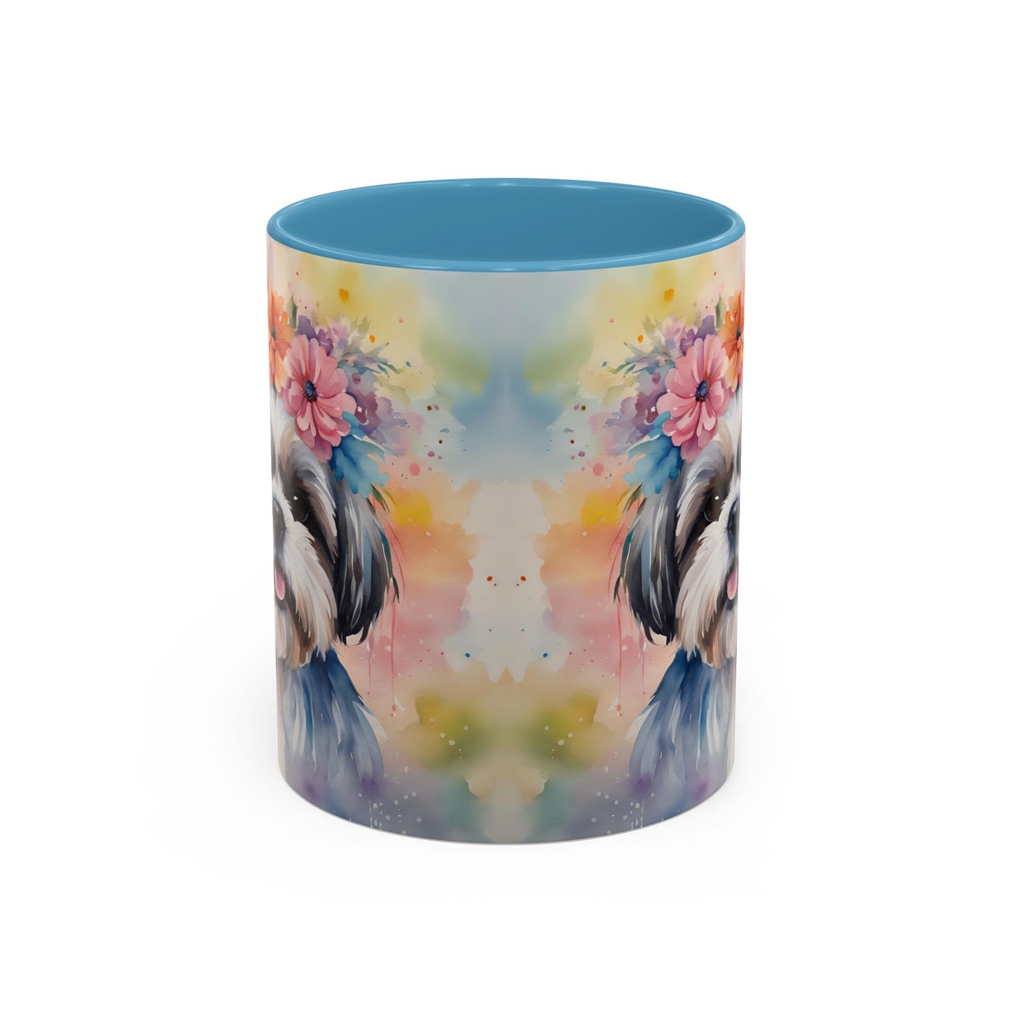 Shih Tzu 04 Accent Coffee Mug - Dog Lover Gift