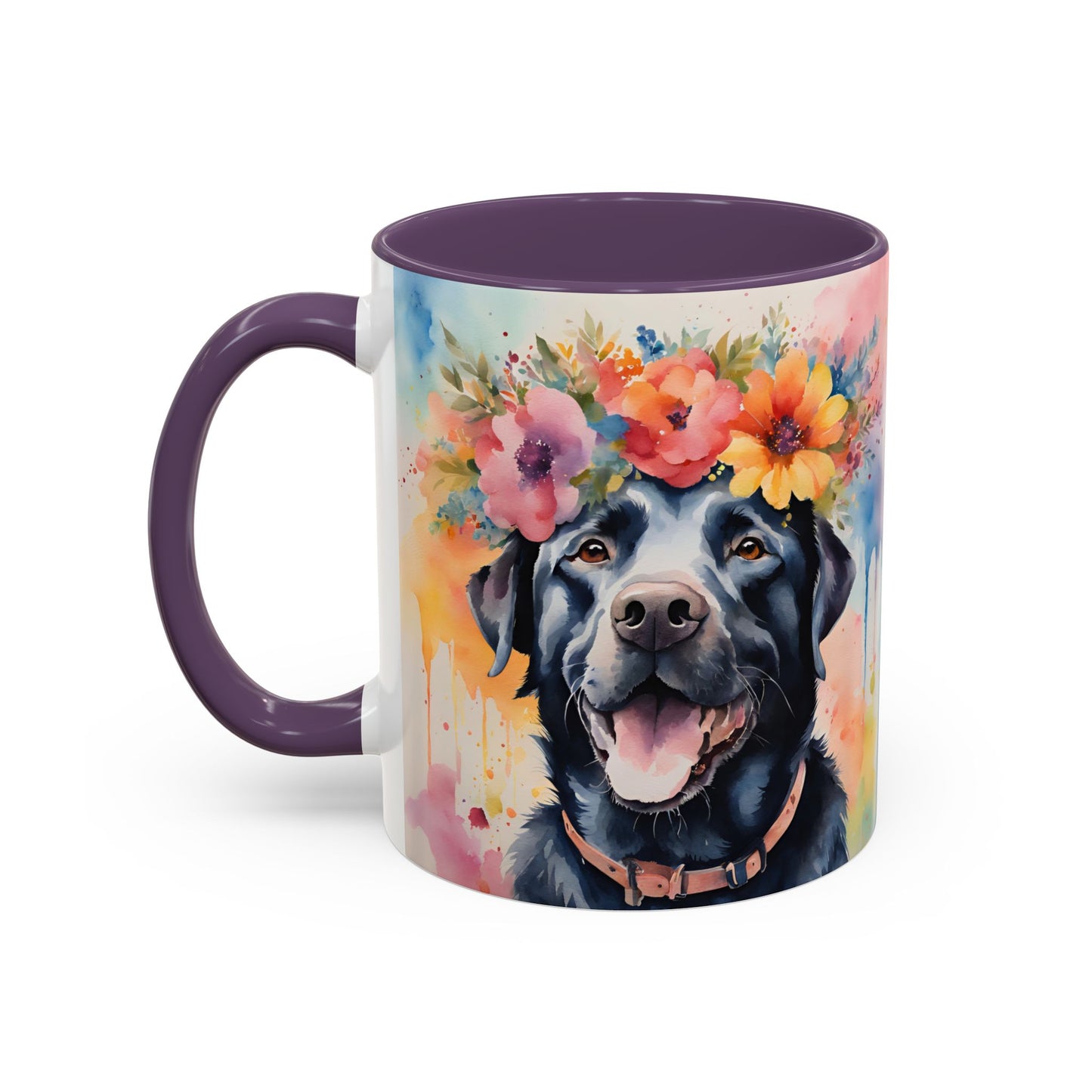 Labrador 03 Accent Coffee Mug - Dog Lover Gift
