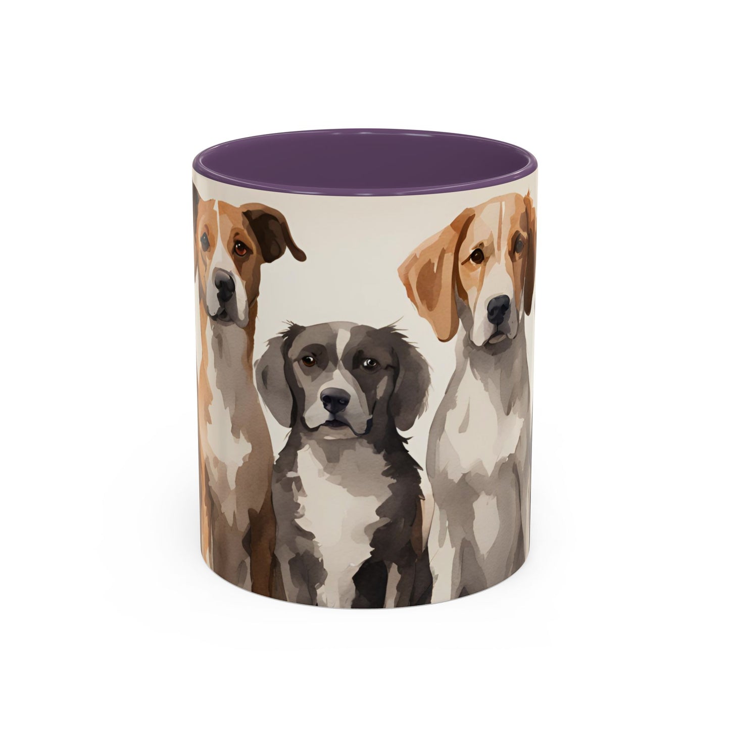 Doggies in a Row 01 Accent Mug 11oz