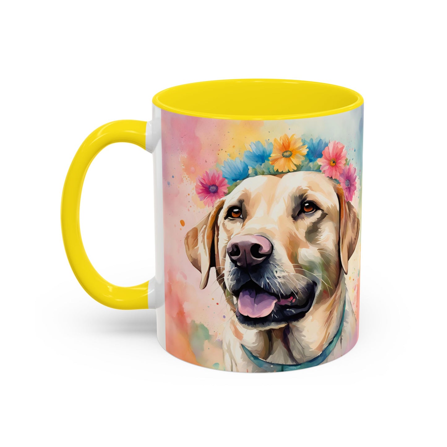 Labrador 01 Accent Coffee Mug - Dog Lover Gift