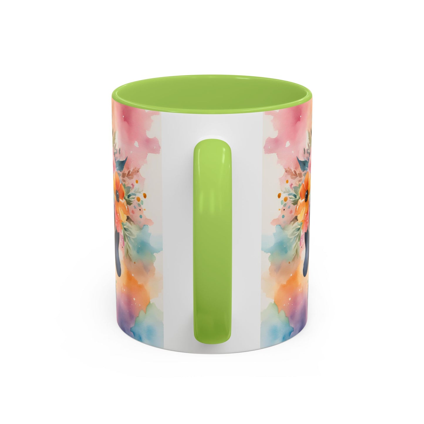 Dachshund 02 Accent Coffee Mug - Dog Lover Gift