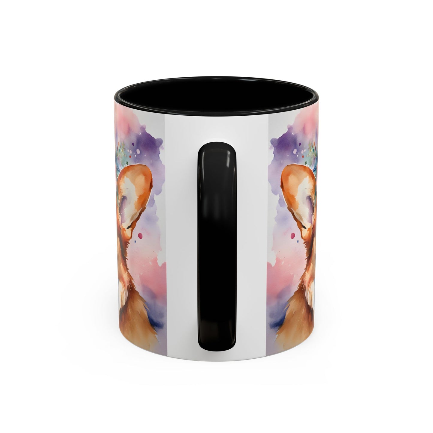 Corgi 04 Accent Coffee Mug - Dog Lover Gift