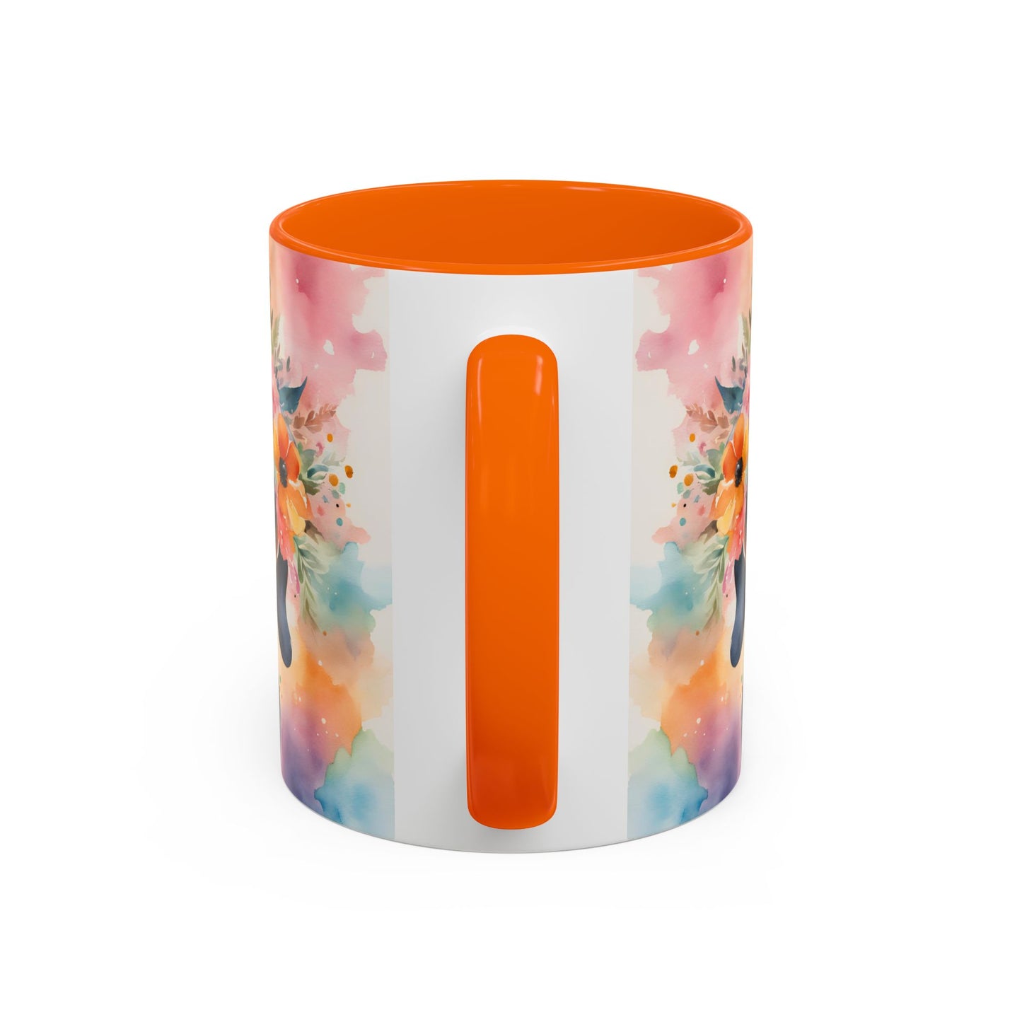 Dachshund 02 Accent Coffee Mug - Dog Lover Gift