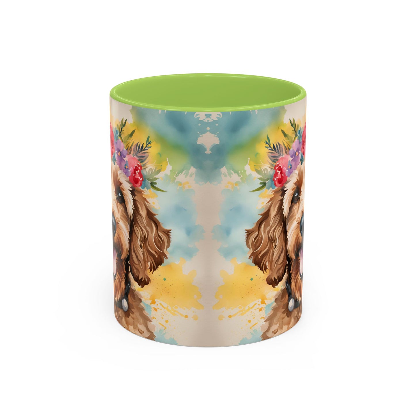 Cockapoo 04 Accent Coffee Mug - Dog Lover Gift