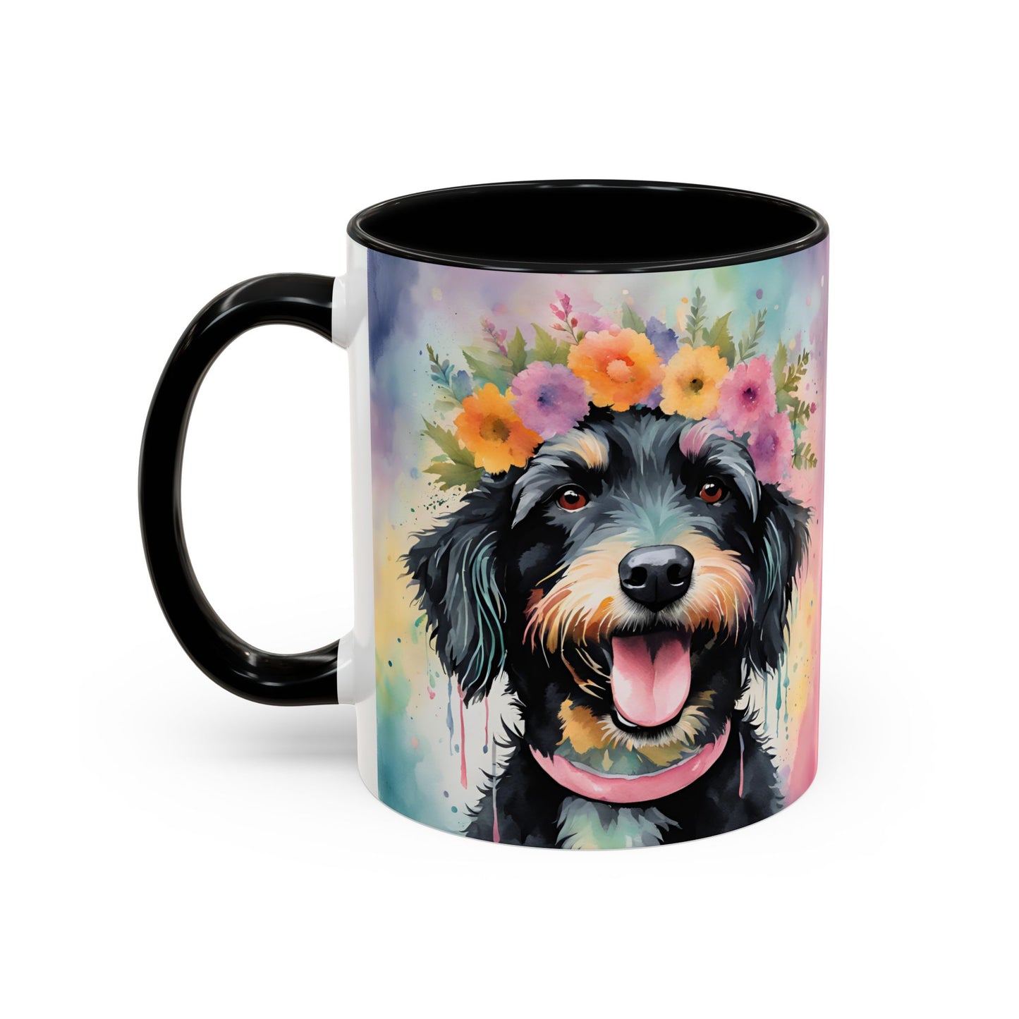 Eddy 02 Accent Coffee Mug - Dog Lover Gift