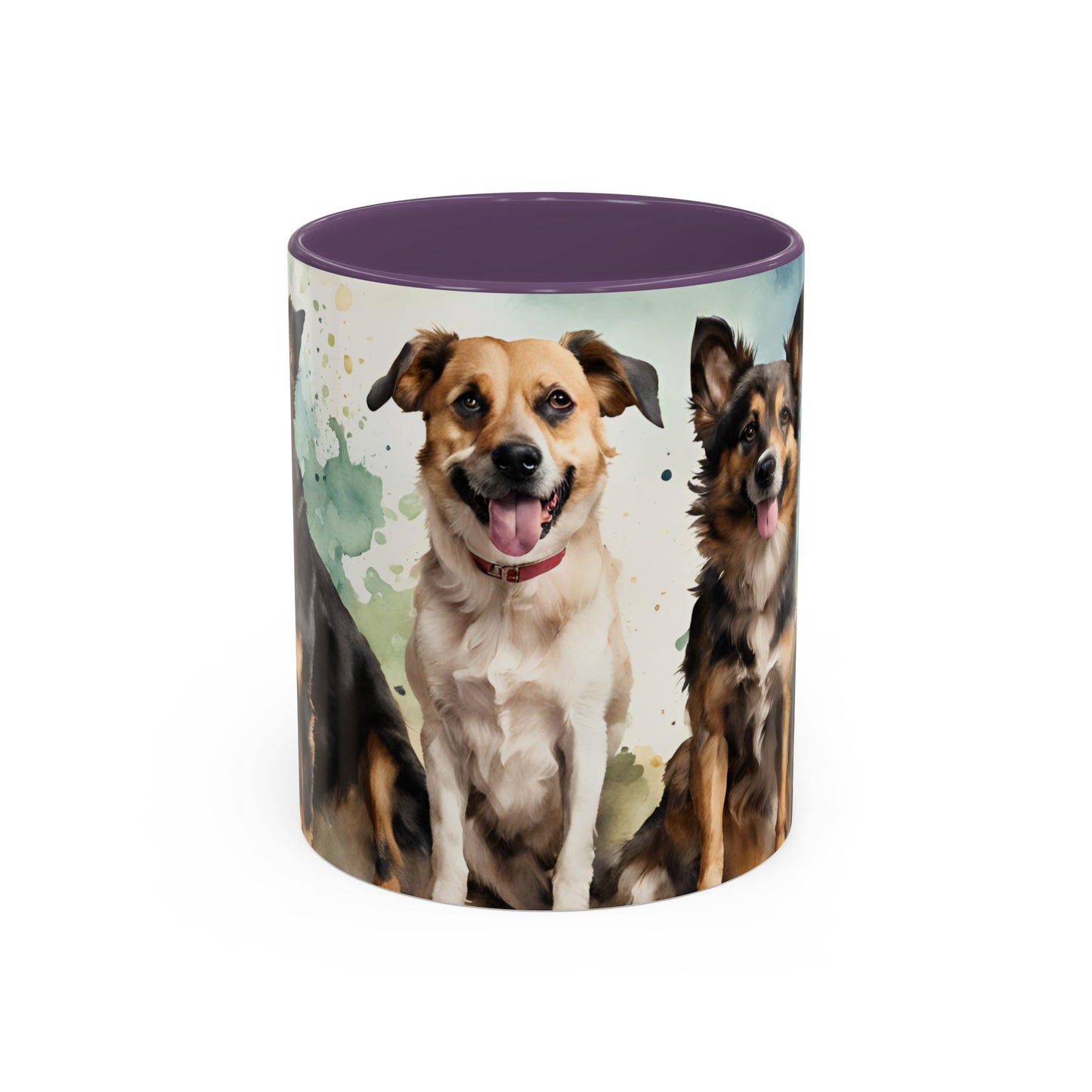 Multicoloured Doggies 06 Accent Mug 11oz