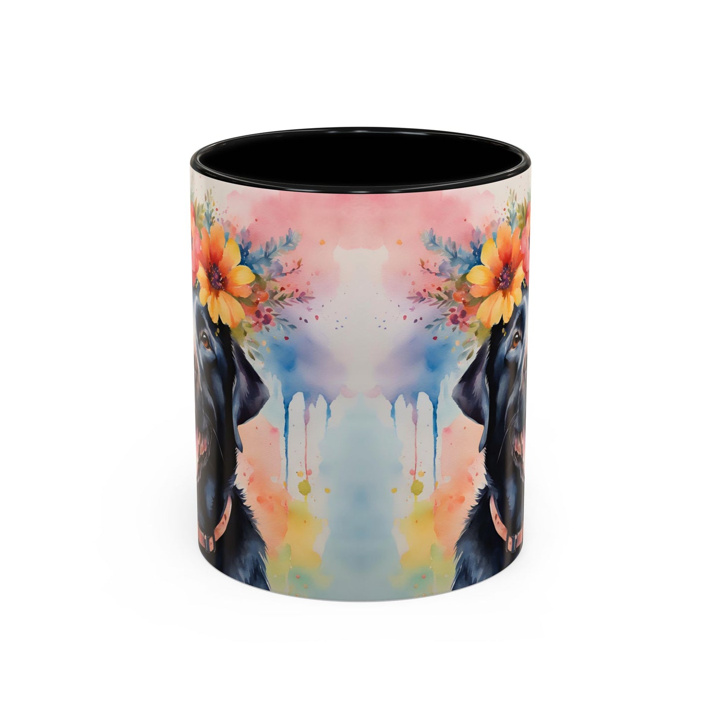 Labrador 03 Accent Coffee Mug - Dog Lover Gift