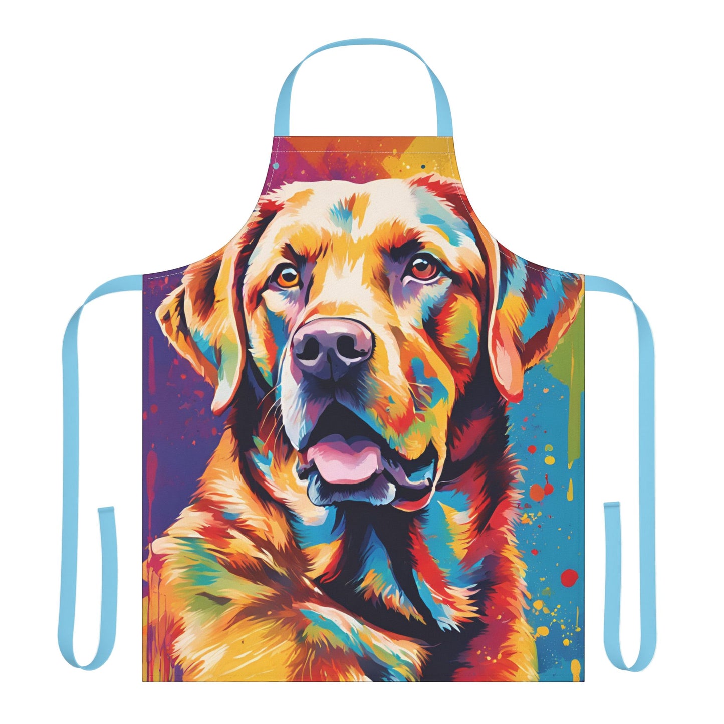 Multi Labrador Adult Apron (AOP)