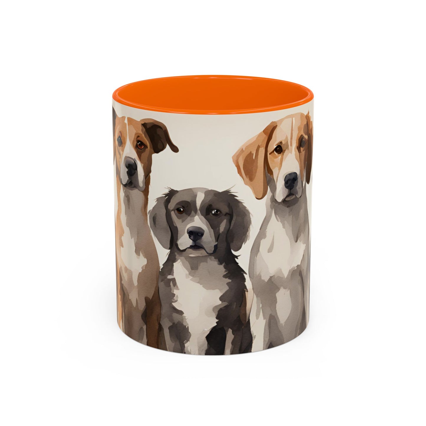 Doggies in a Row 01 Accent Mug 11oz