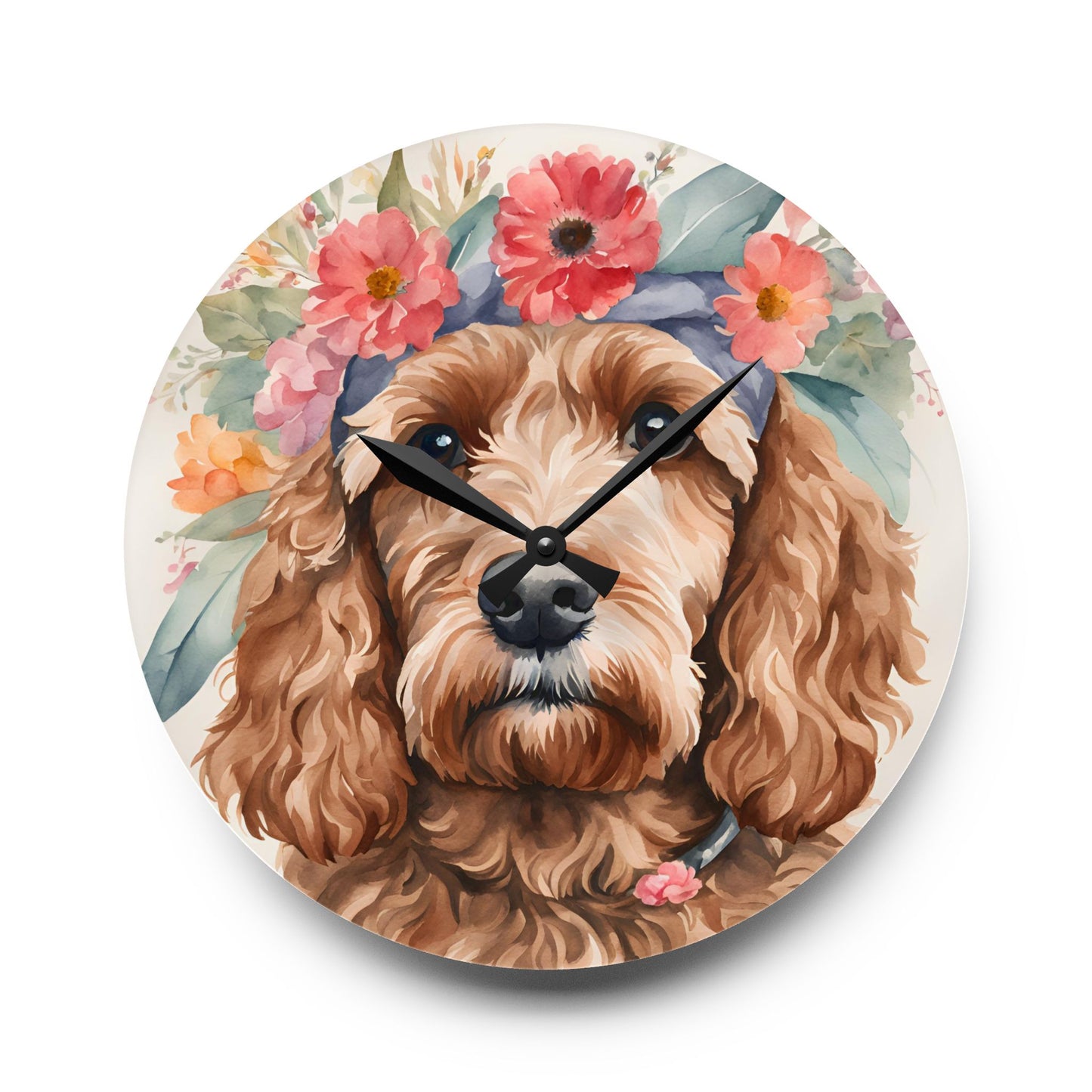Cockapoo 01 Dog Wall Clock