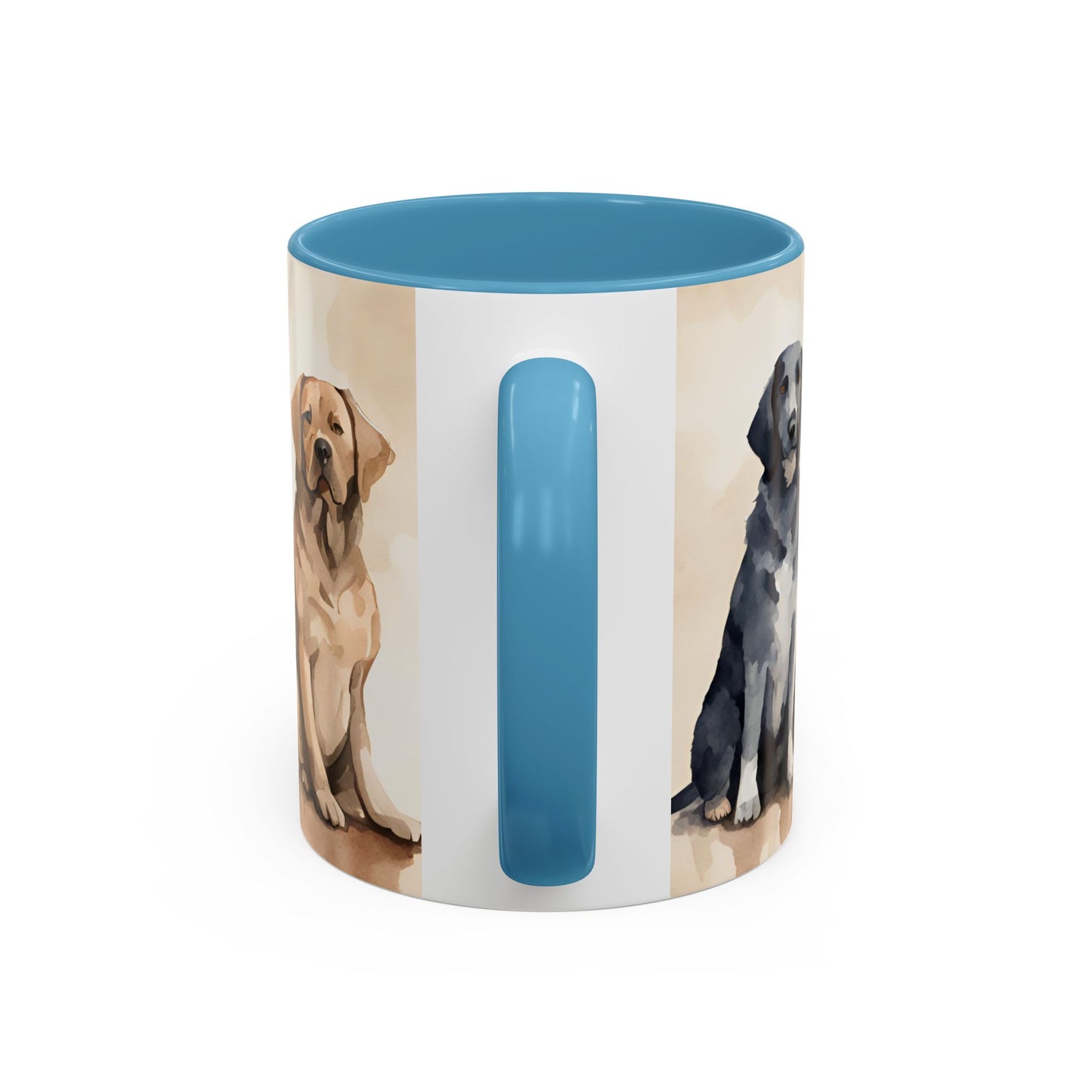 Doggies in a Row 02 Accent Mug 11oz