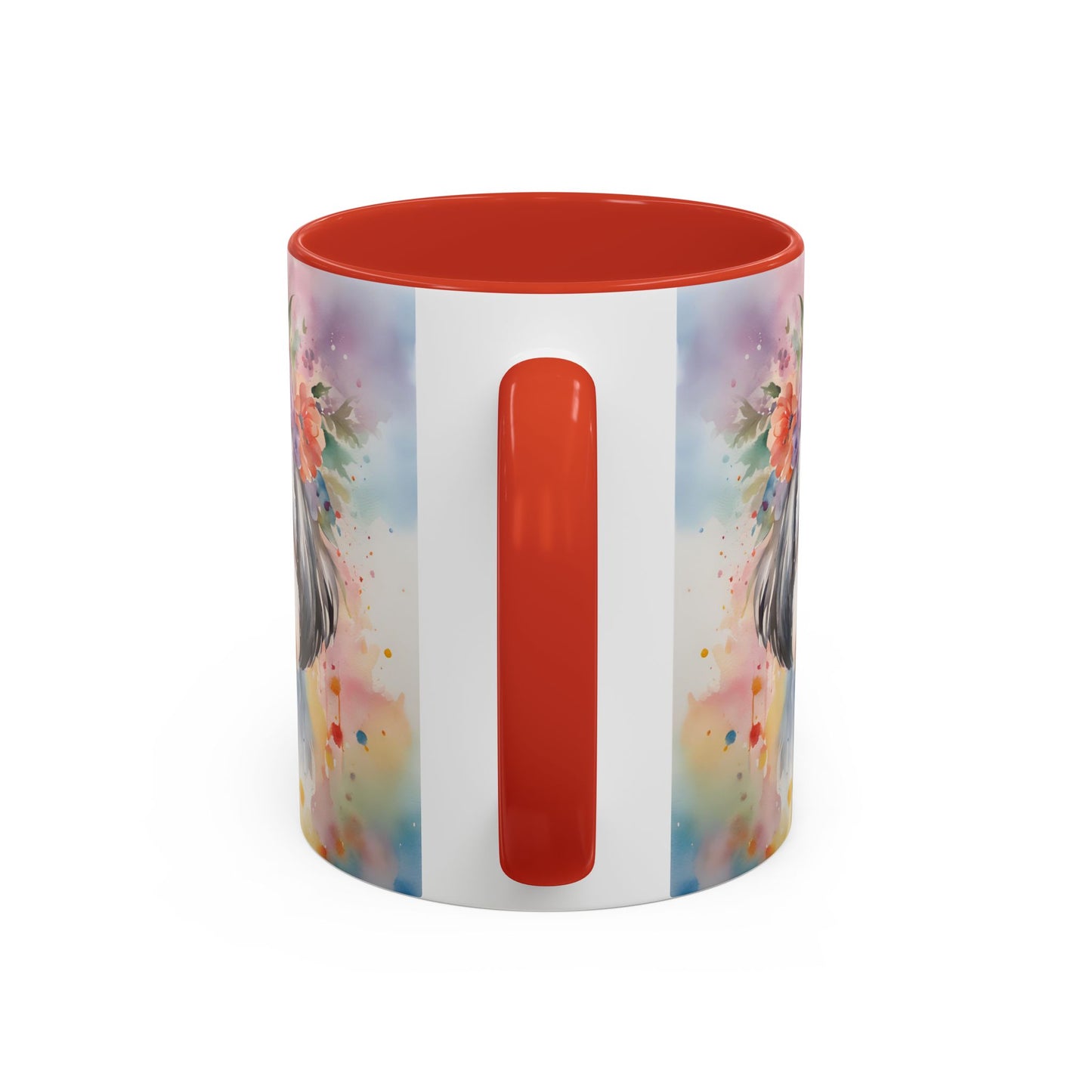 Shih Tzu 04 Accent Coffee Mug - Dog Lover Gift