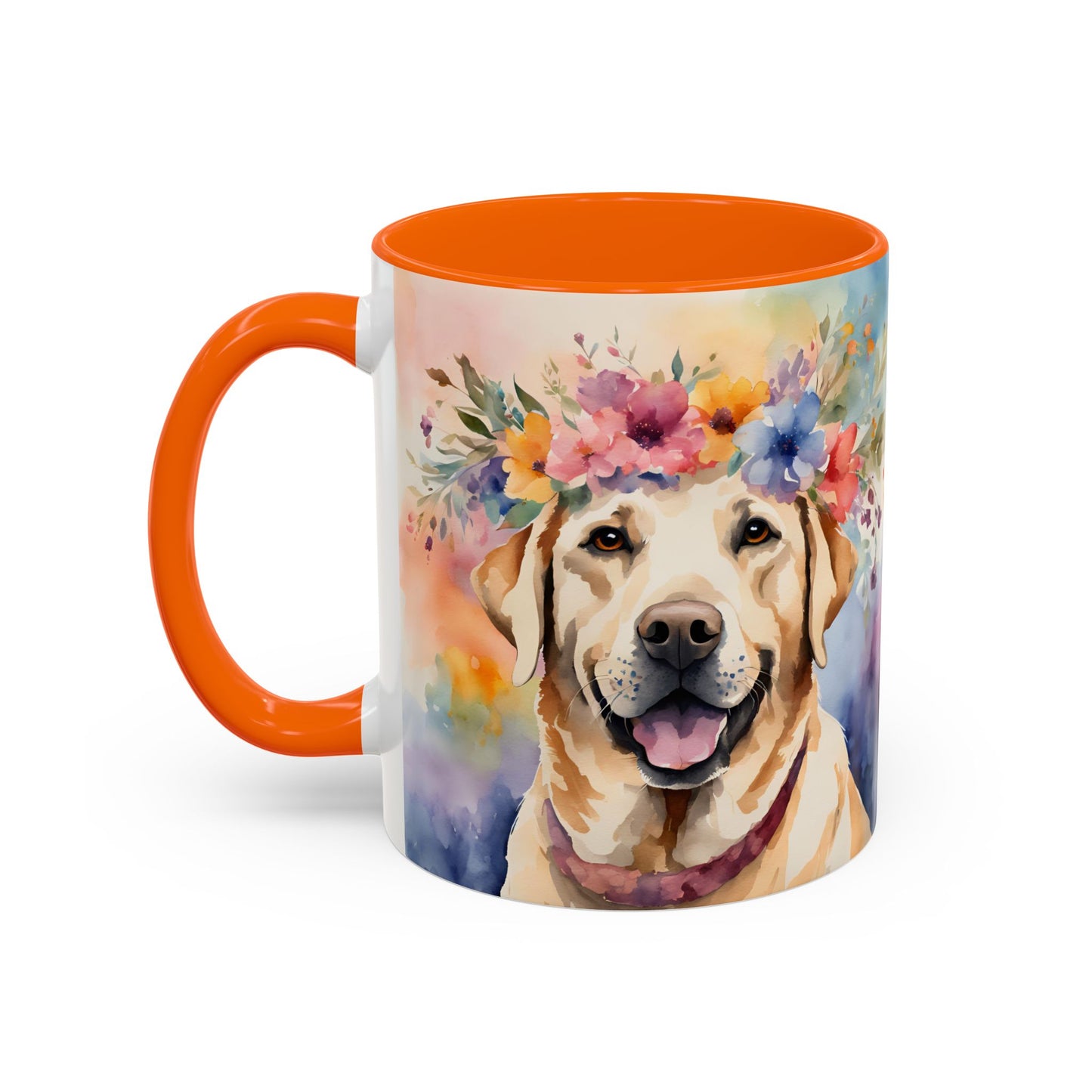 Labrador 02 Accent Coffee Mug - Dog Lover Gift