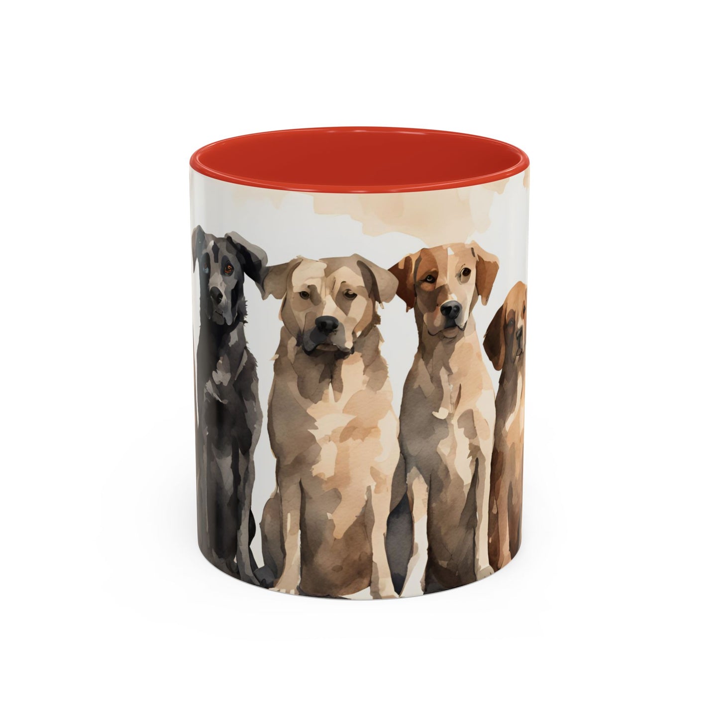 Doggies in a Row 03 Accent Mug 11oz