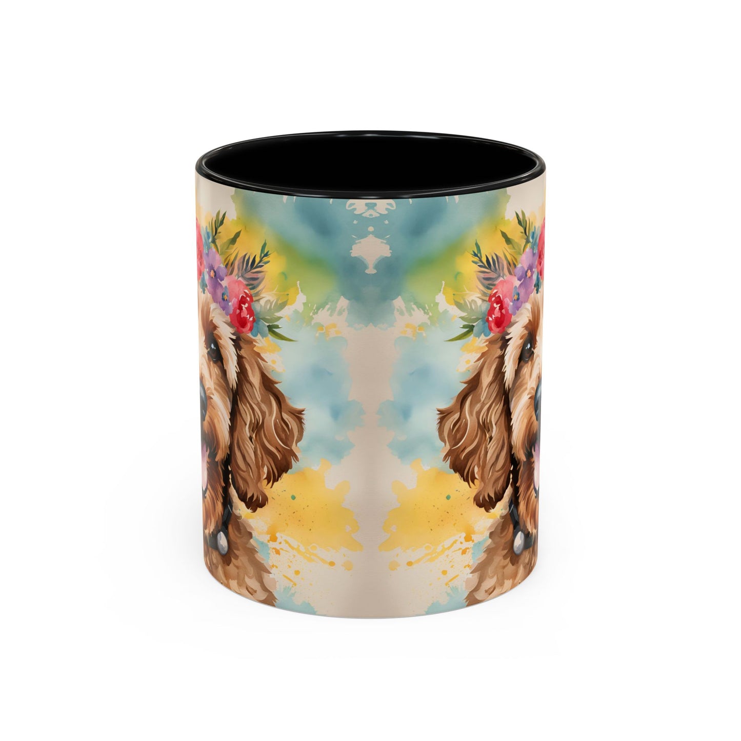 Cockapoo 04 Accent Coffee Mug - Dog Lover Gift