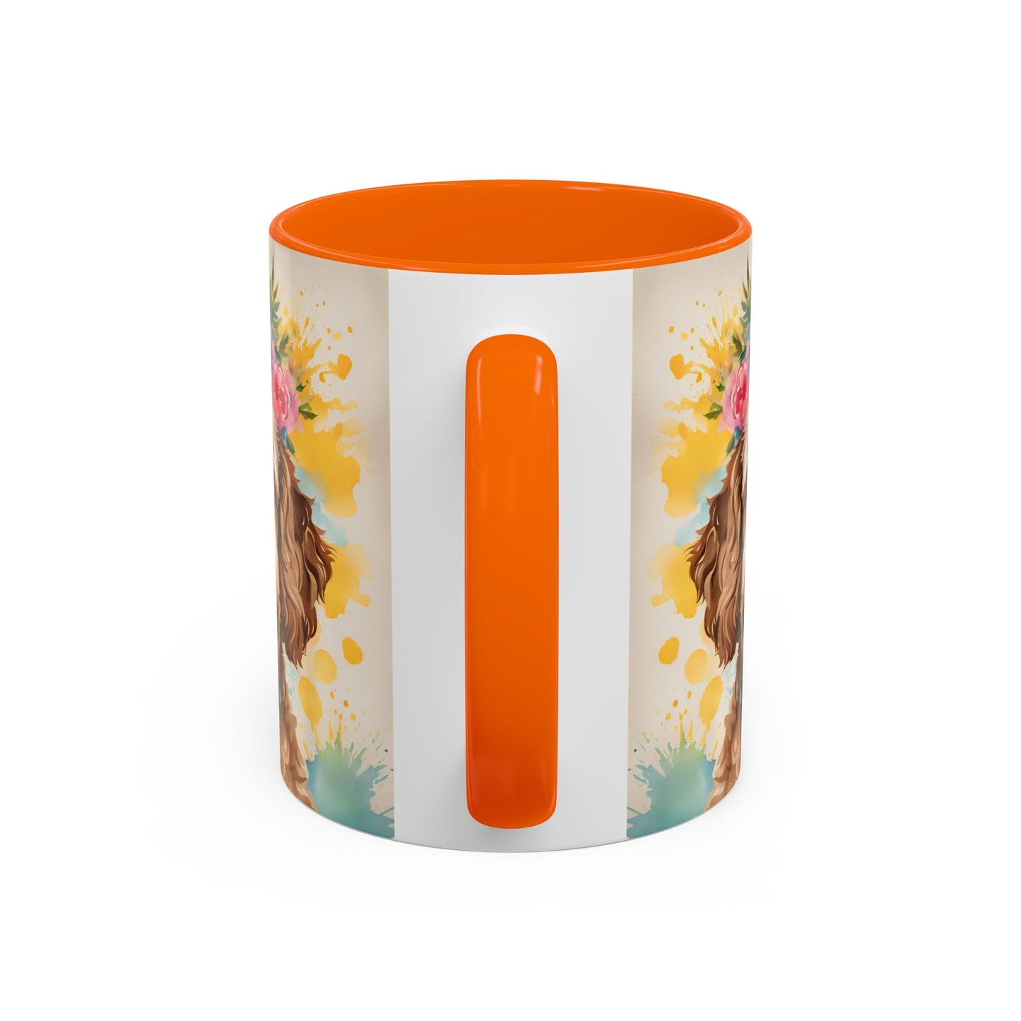 Cockapoo 04 Accent Coffee Mug - Dog Lover Gift