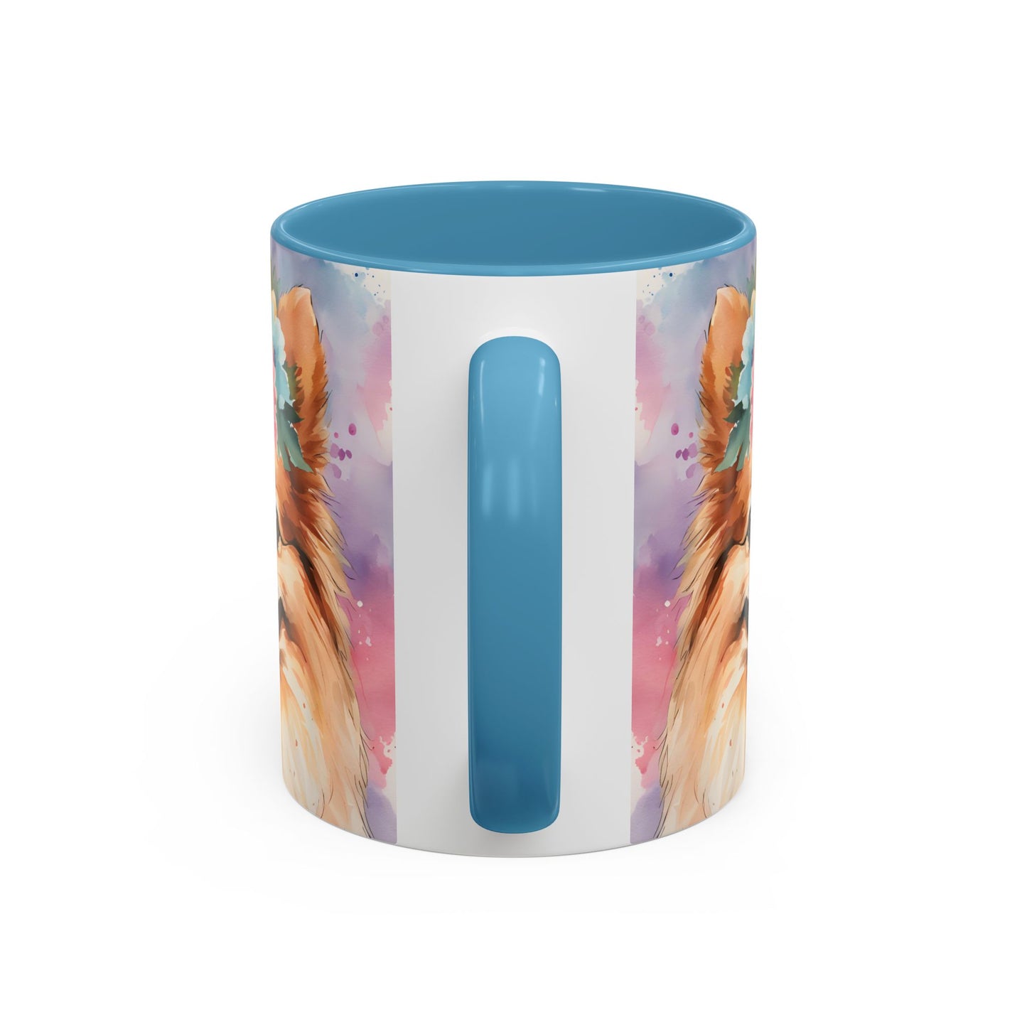 Pomeranian 01 Accent Coffee Mug - Dog Lover Gift