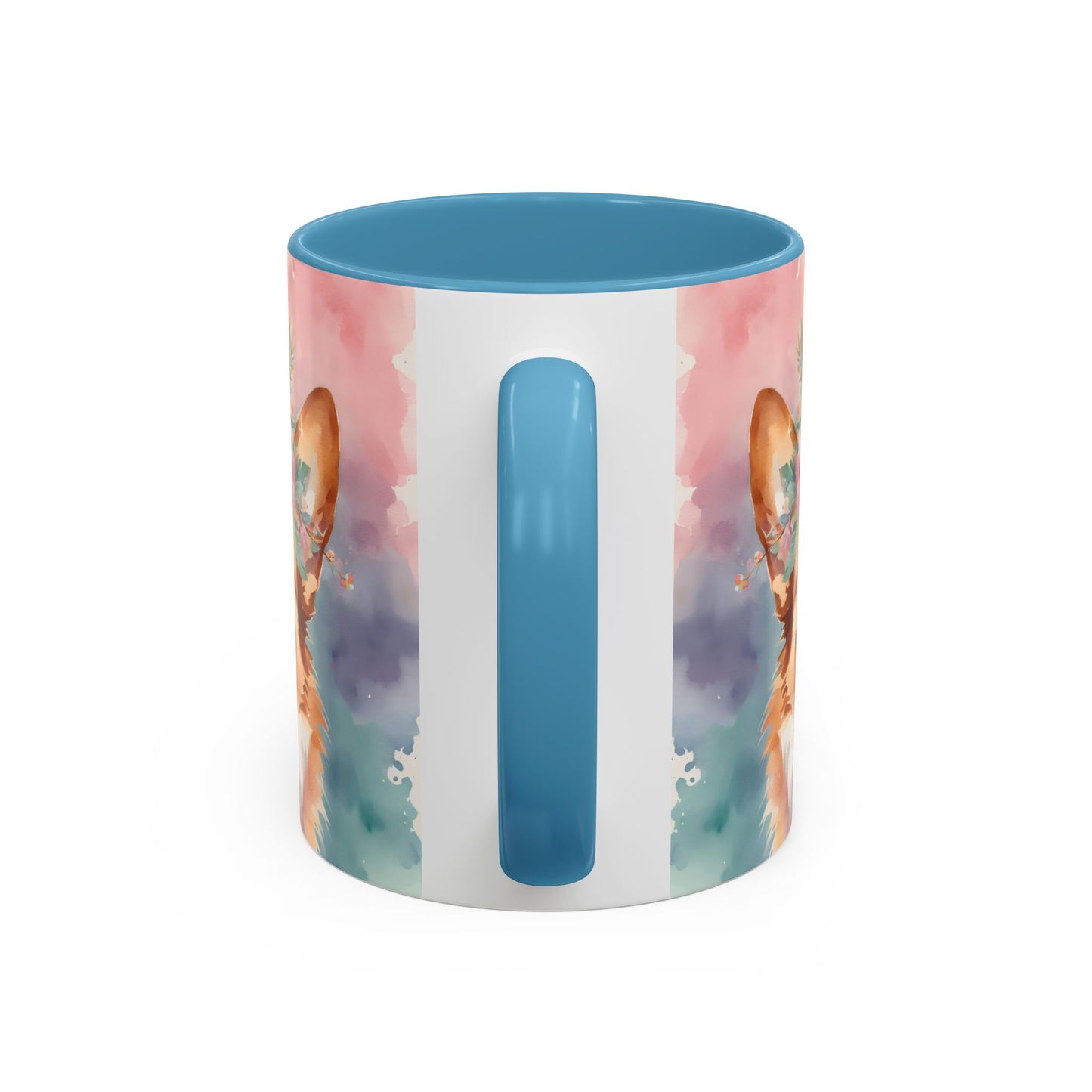 Corgi 03 Accent Coffee Mug - Dog Lover Gift