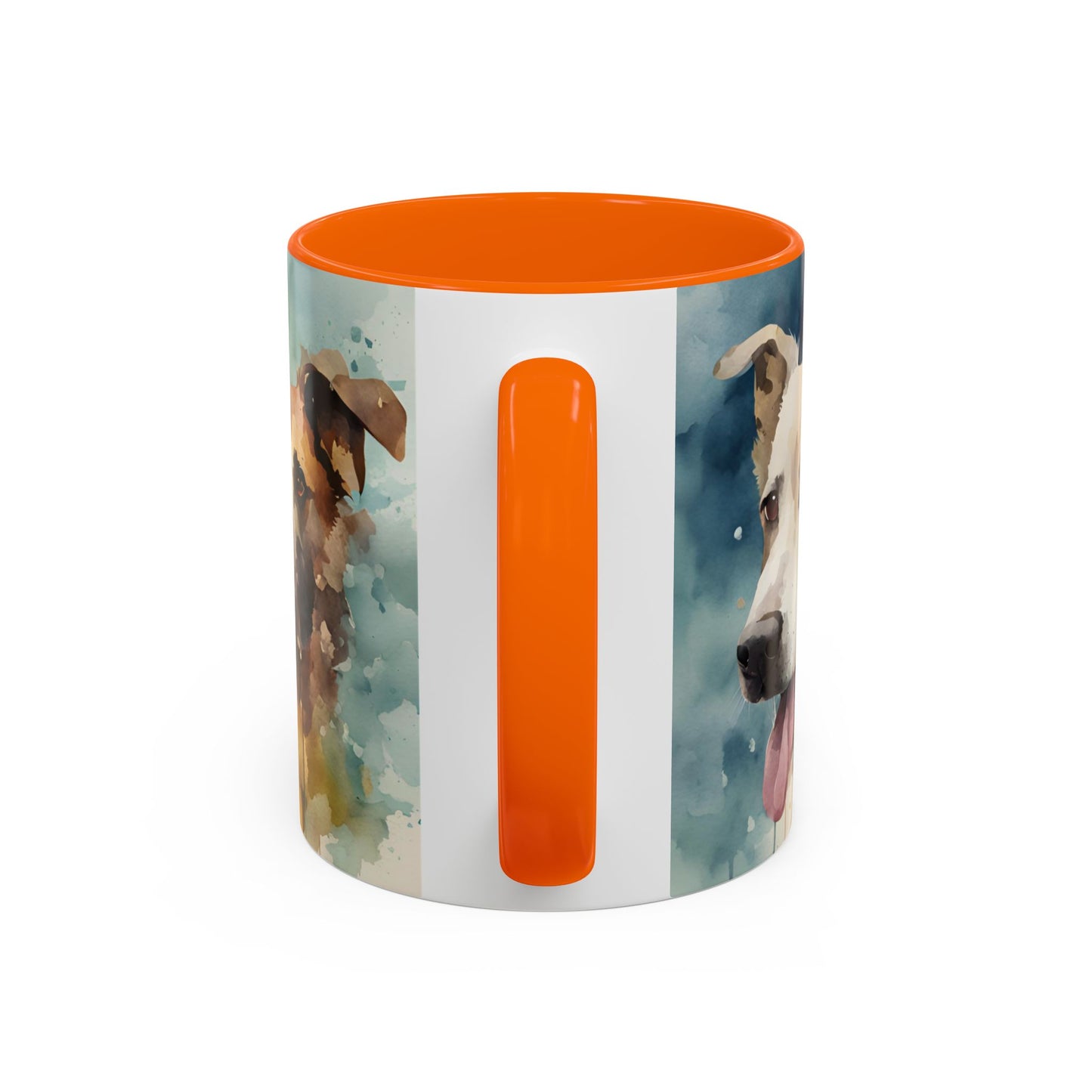 Multicoloured Doggies 5 Accent Mug 11oz