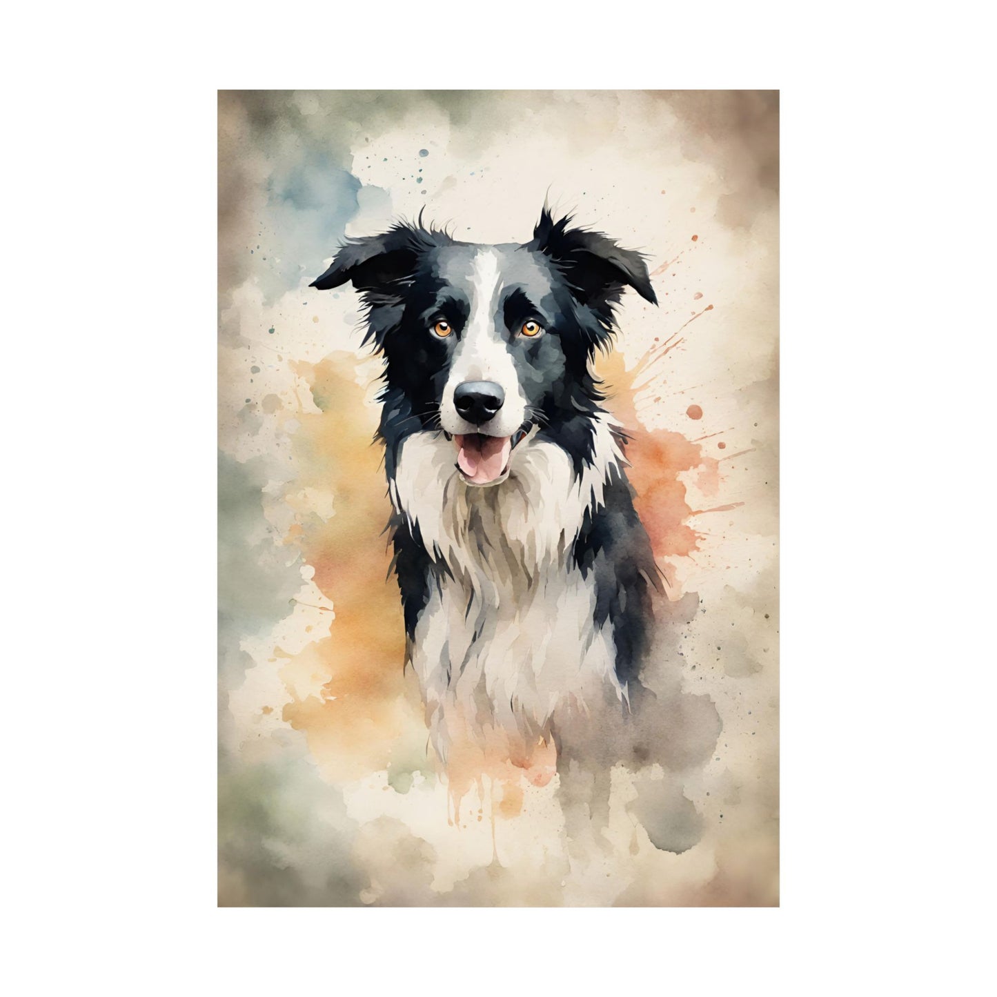 Dogs Sheep Dog 03 Matte Vertical Poster
