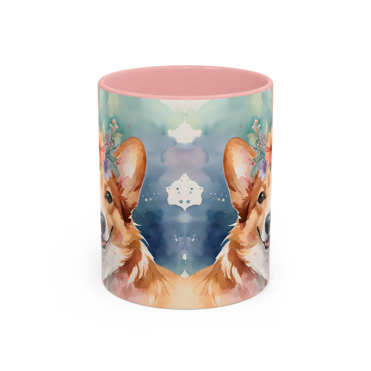 Corgi 03 Accent Coffee Mug - Dog Lover Gift