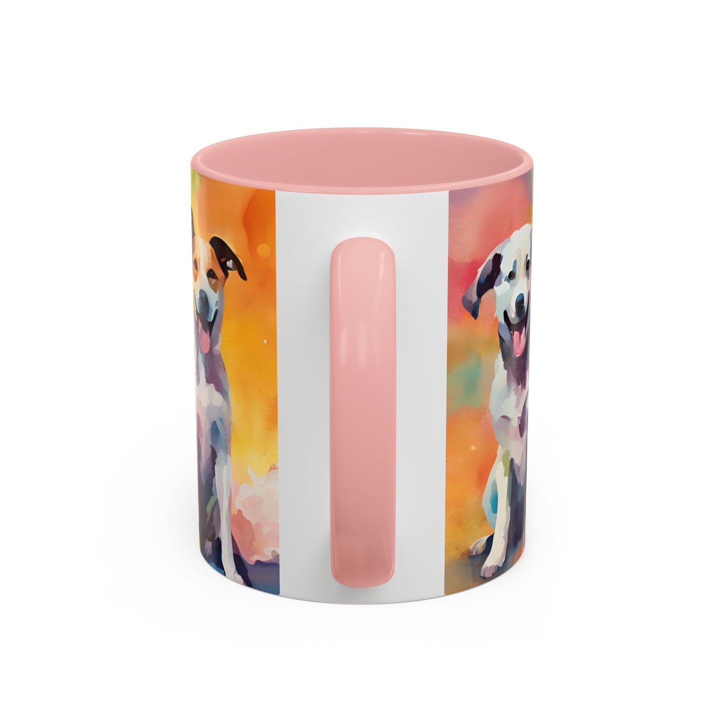 Multicoloured Doggies 03 Accent Mug 11oz