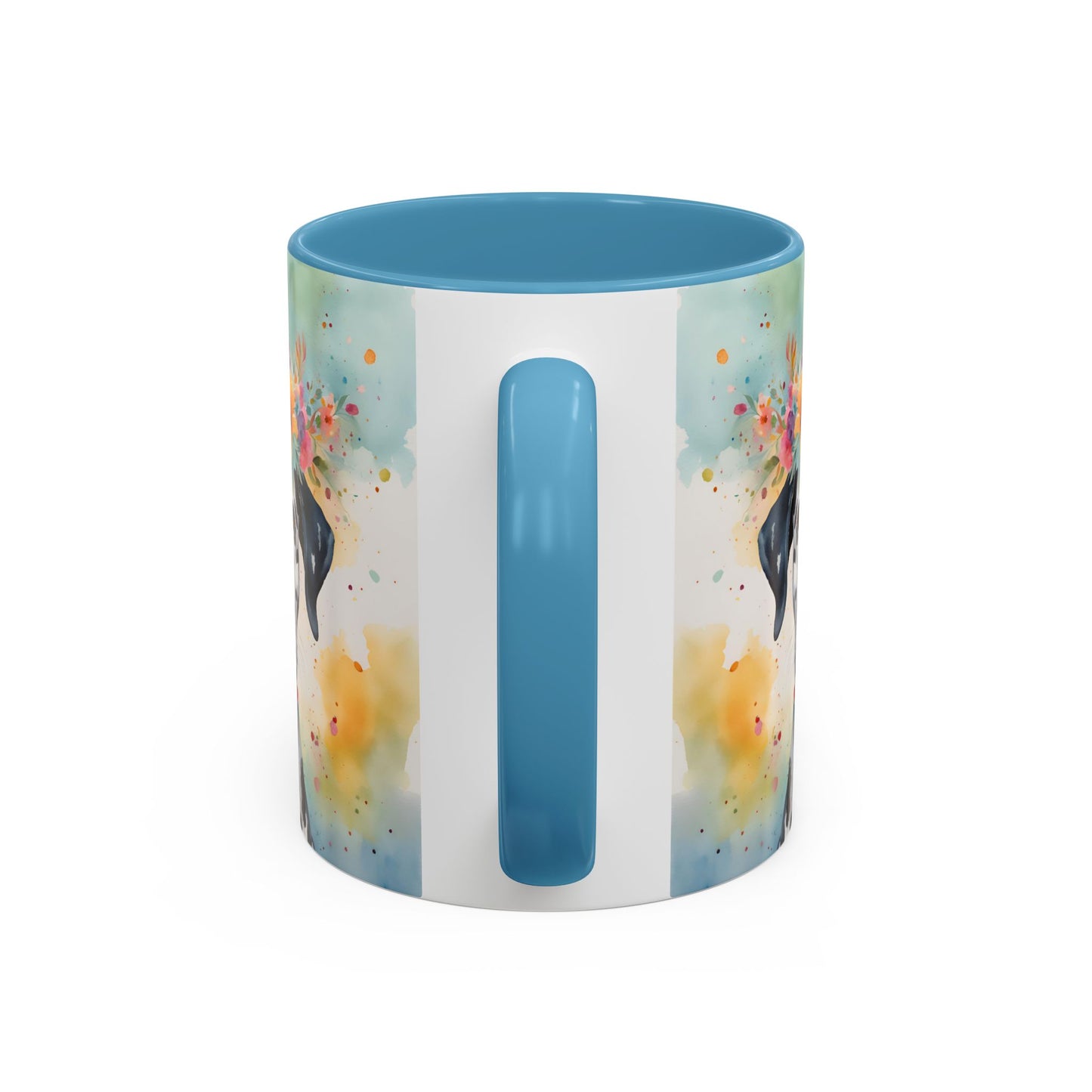Dalmatian 02 Accent Coffee Mug - Dog Lover Gift