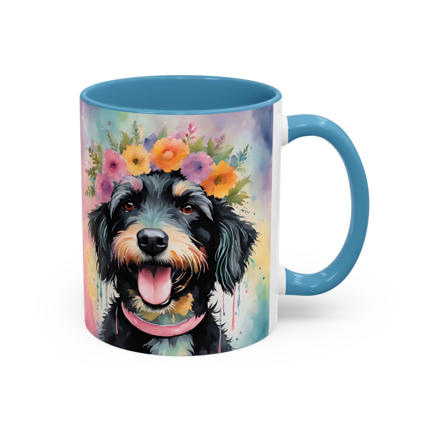 Eddy 02 Accent Coffee Mug - Dog Lover Gift