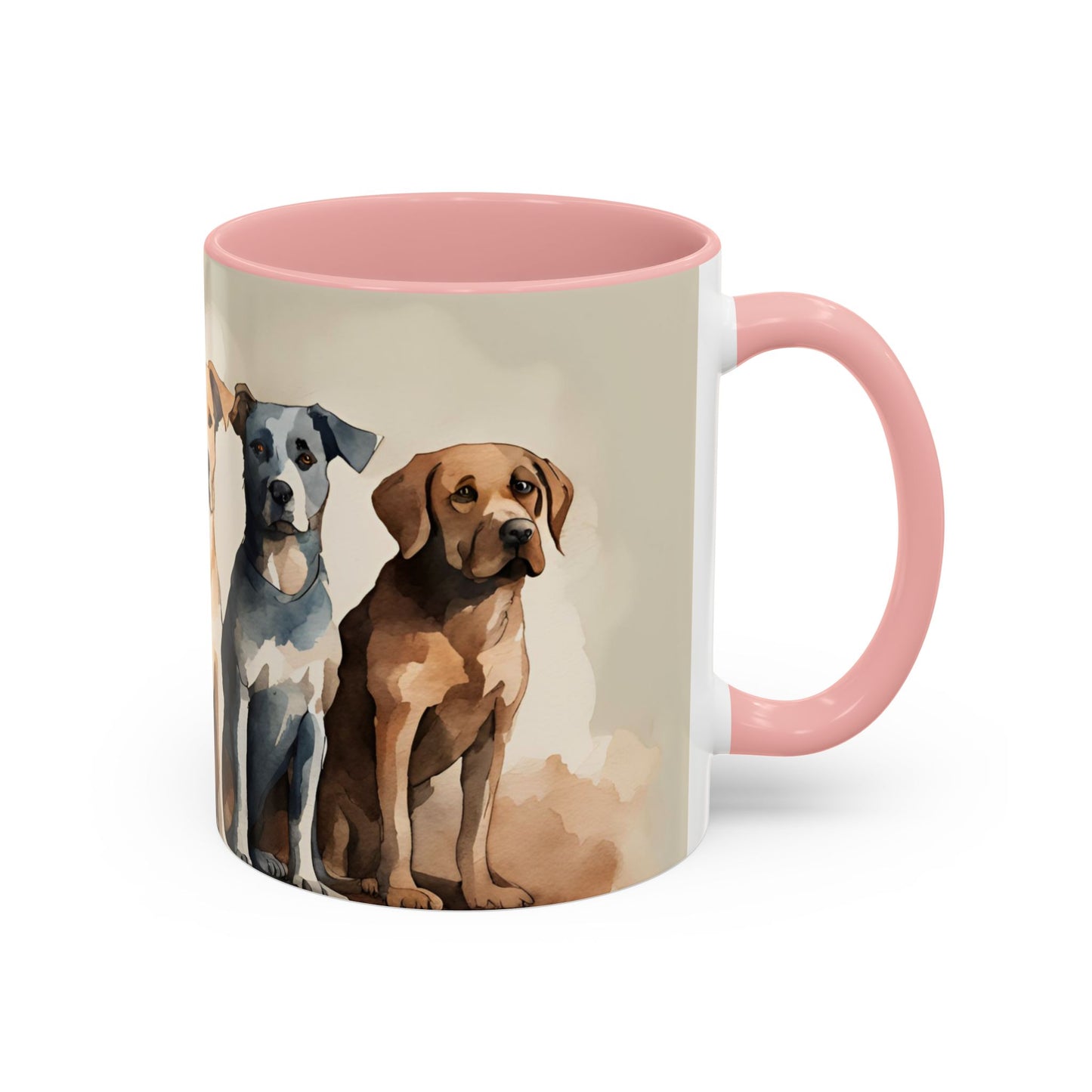 Doggies in a Row 04 Accent Mug 11oz
