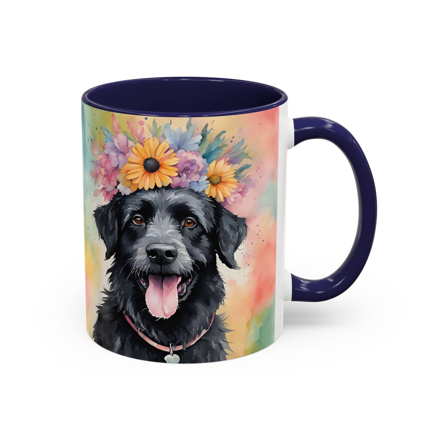 Eddy 01 Accent Coffee Mug - Dog Lover Gift