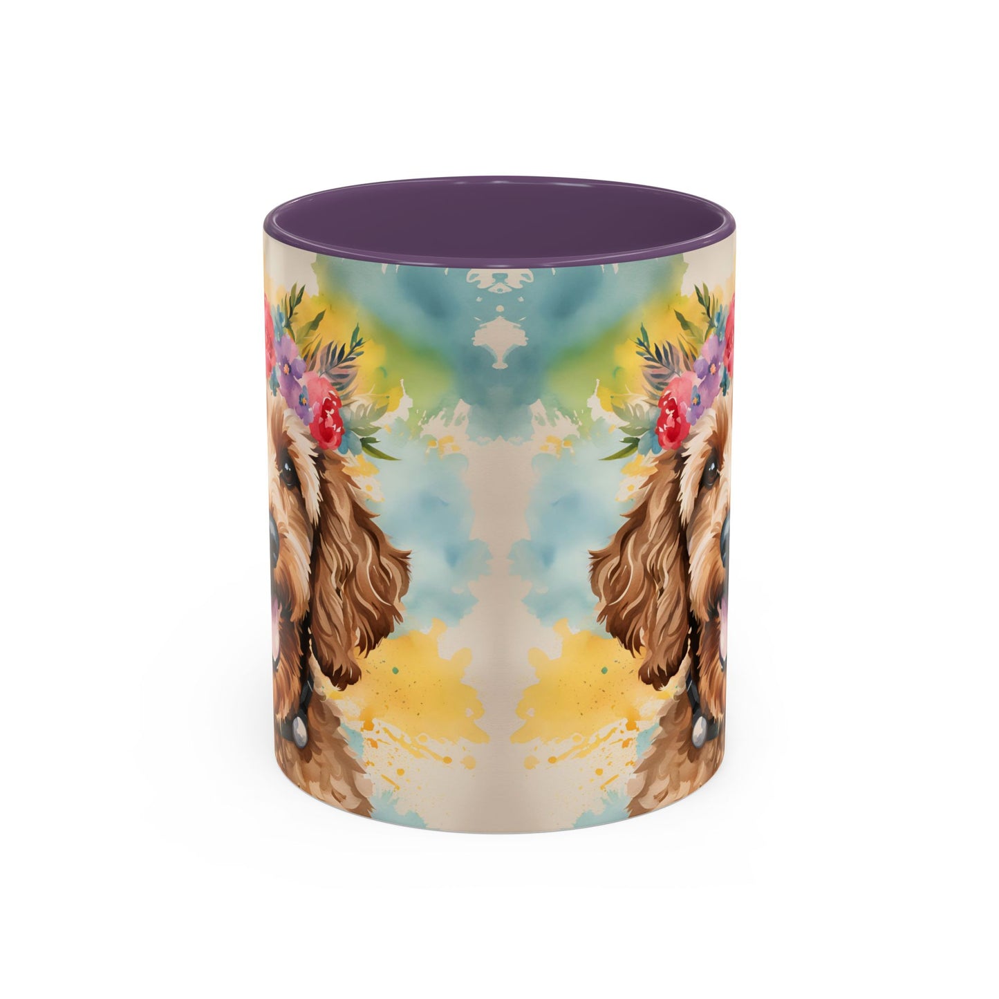 Cockapoo 04 Accent Coffee Mug - Dog Lover Gift
