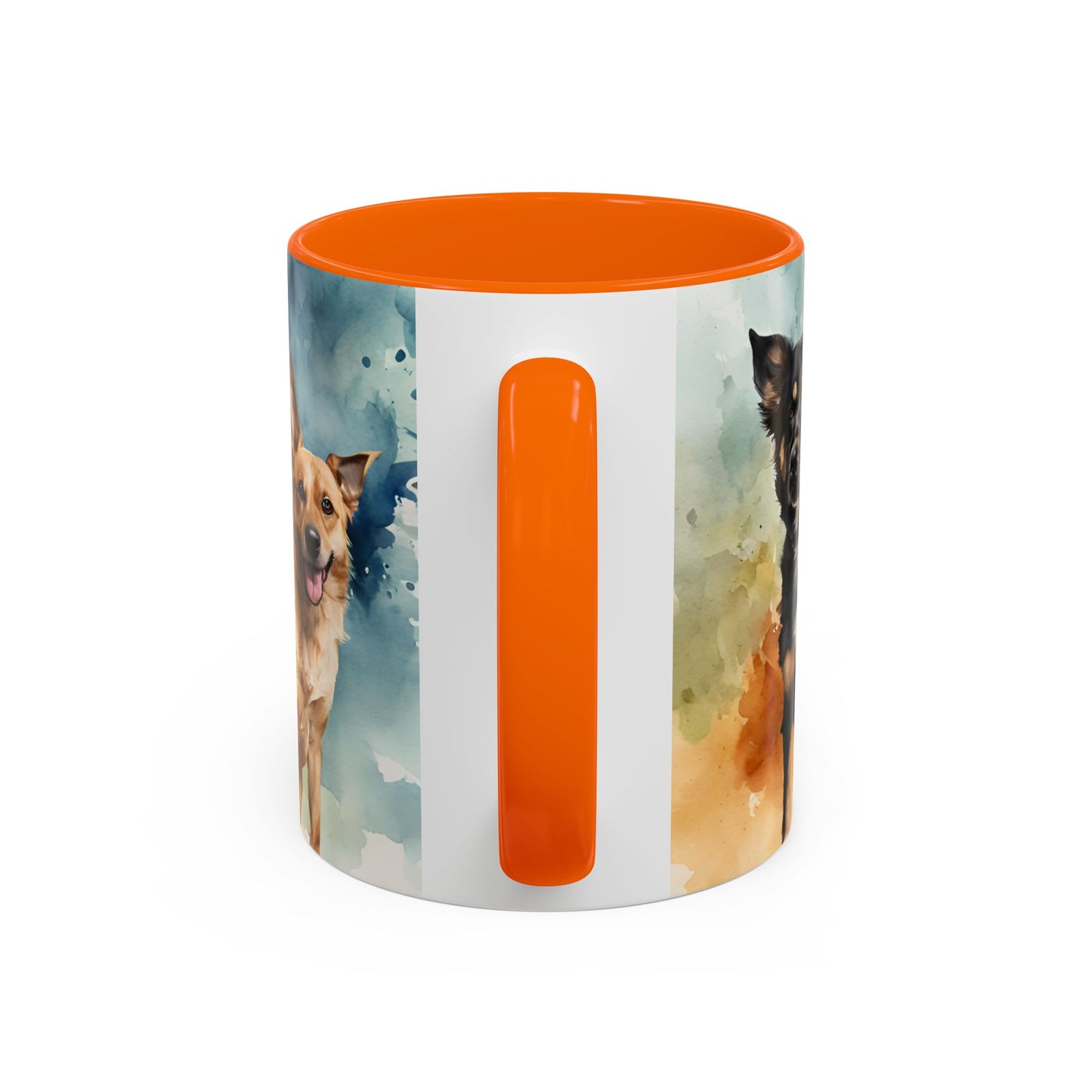 Multicoloured Doggies 06 Accent Mug 11oz