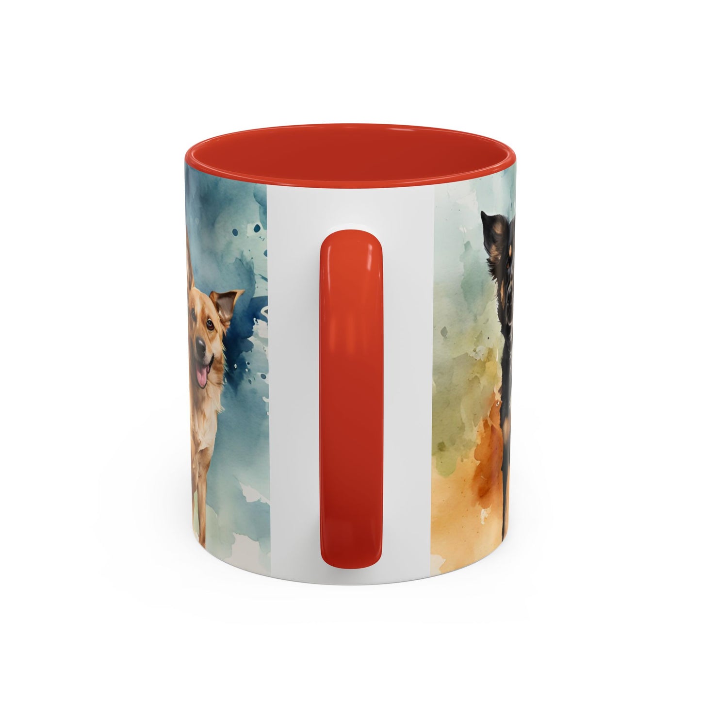 Multicoloured Doggies 06 Accent Mug 11oz